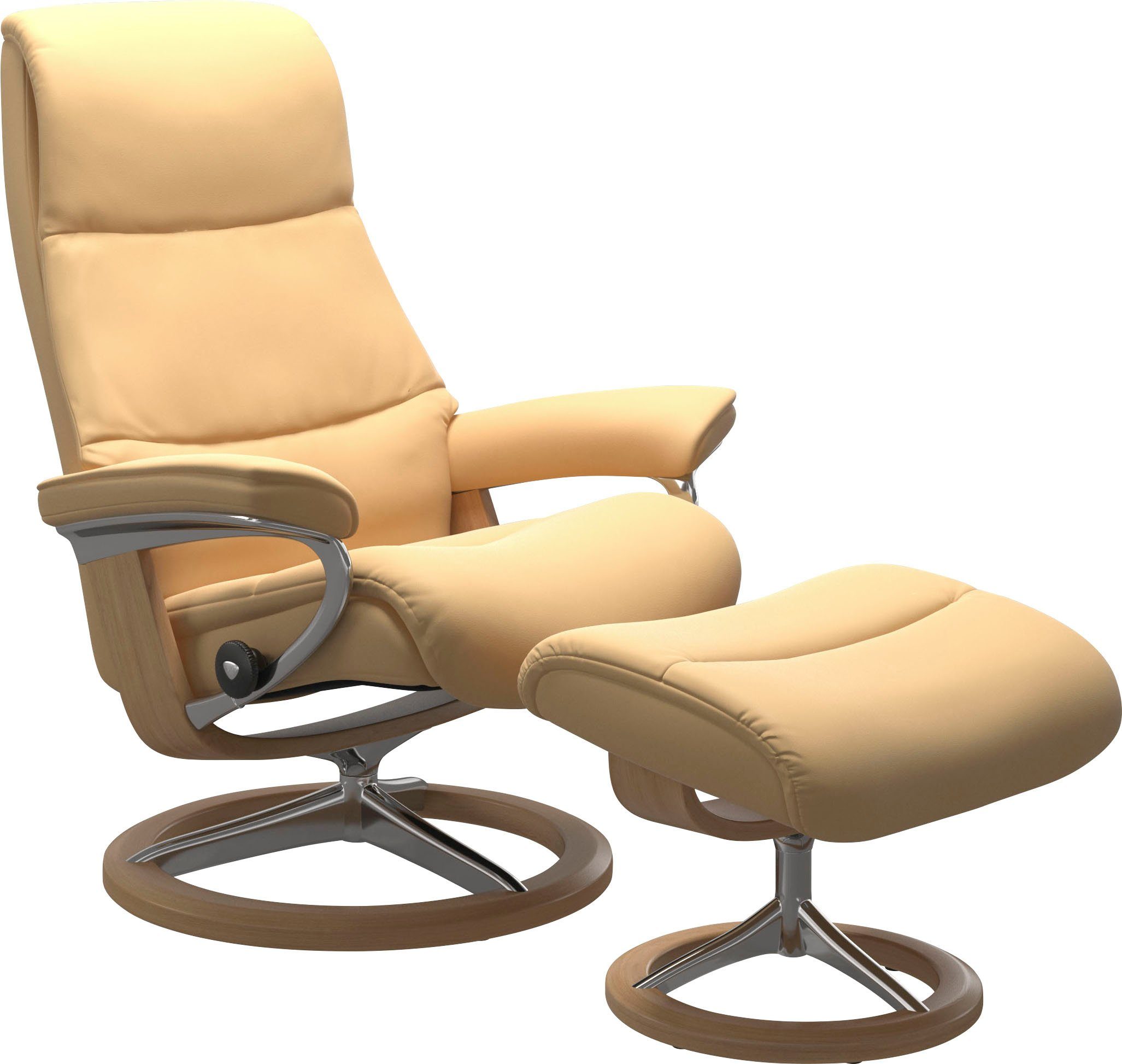 Stressless® Relaxsessel View, mit Signature Base, Größe M,Gestell Eiche