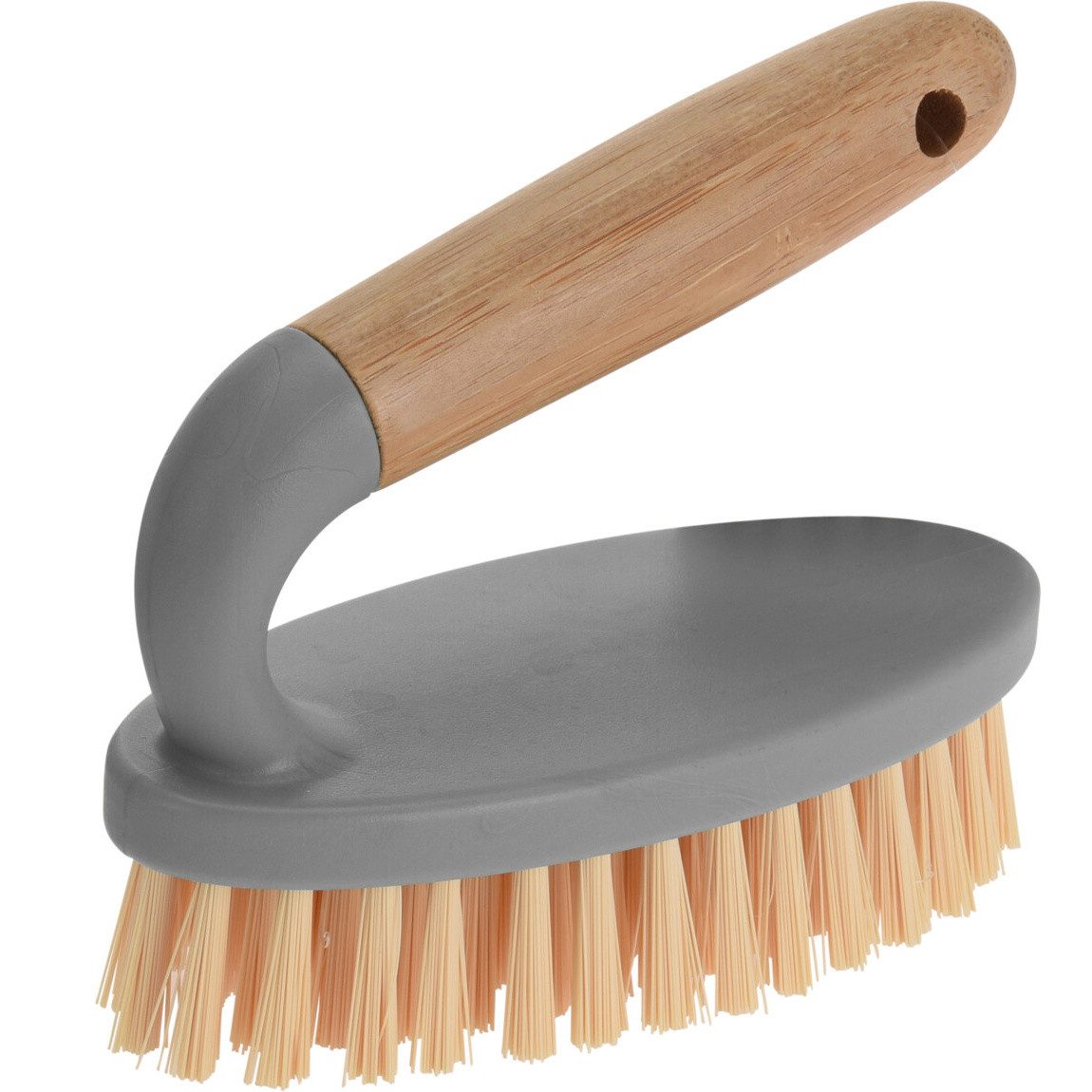 Ultra Clean Reinigungsbürste Bürste mit Bambusgriff, 14 x 16 x 11 cm
