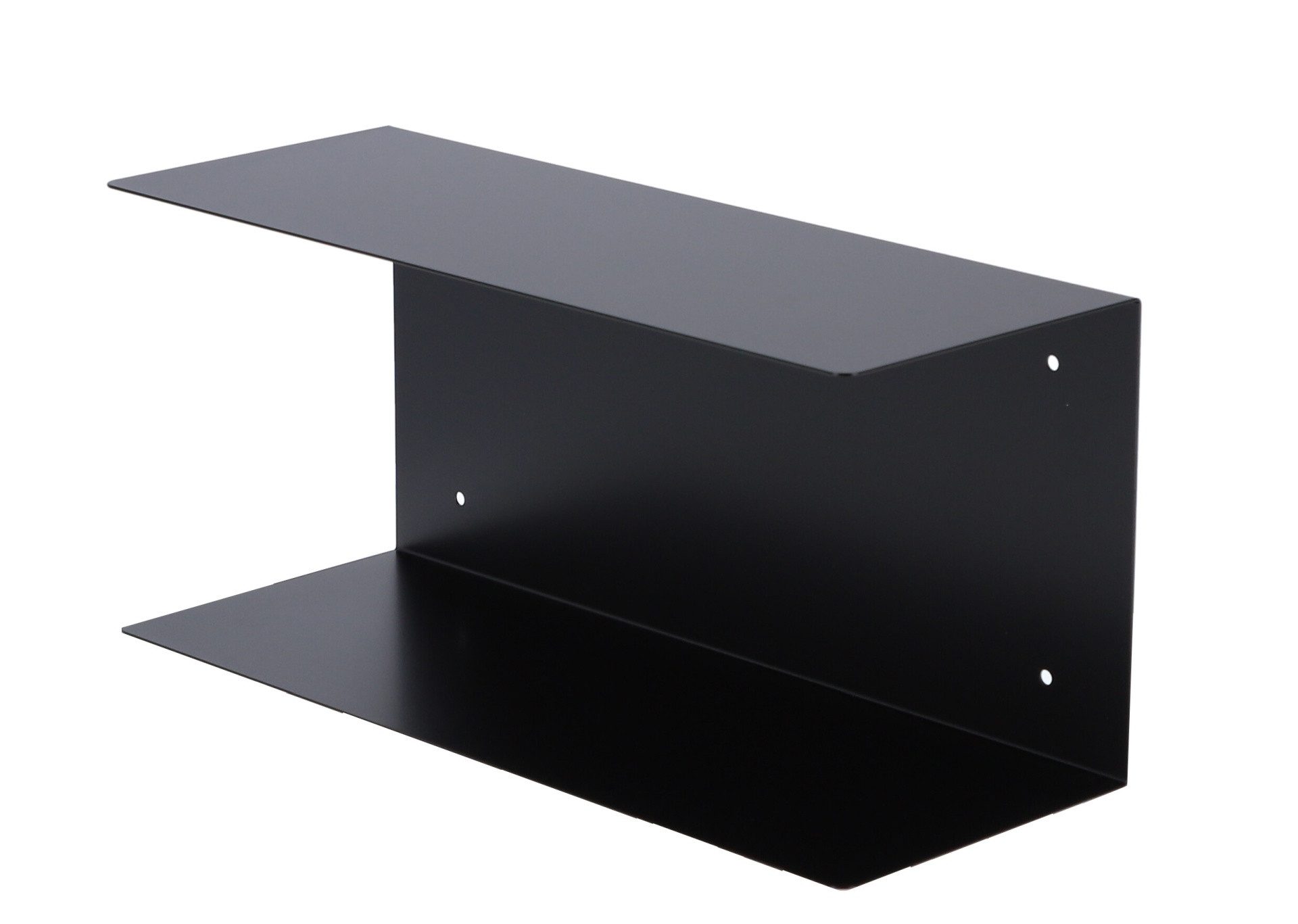 jankurtz Wandregal Fleur aus Metall Schwarz, 50 cm
