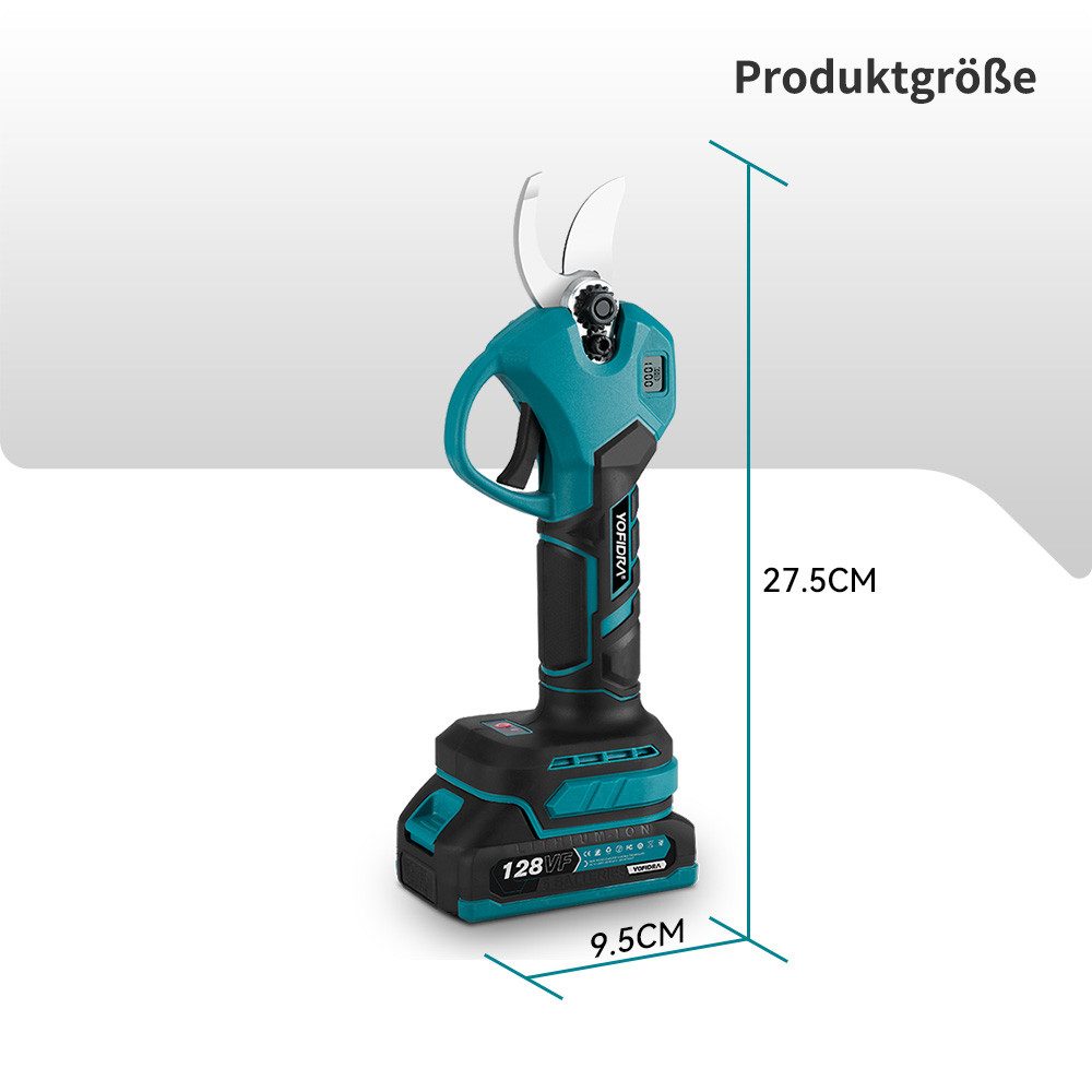 ONEVAN Akku-Astschere Kabellose Akku-Gartenschere 25 mm, günstig online kaufen