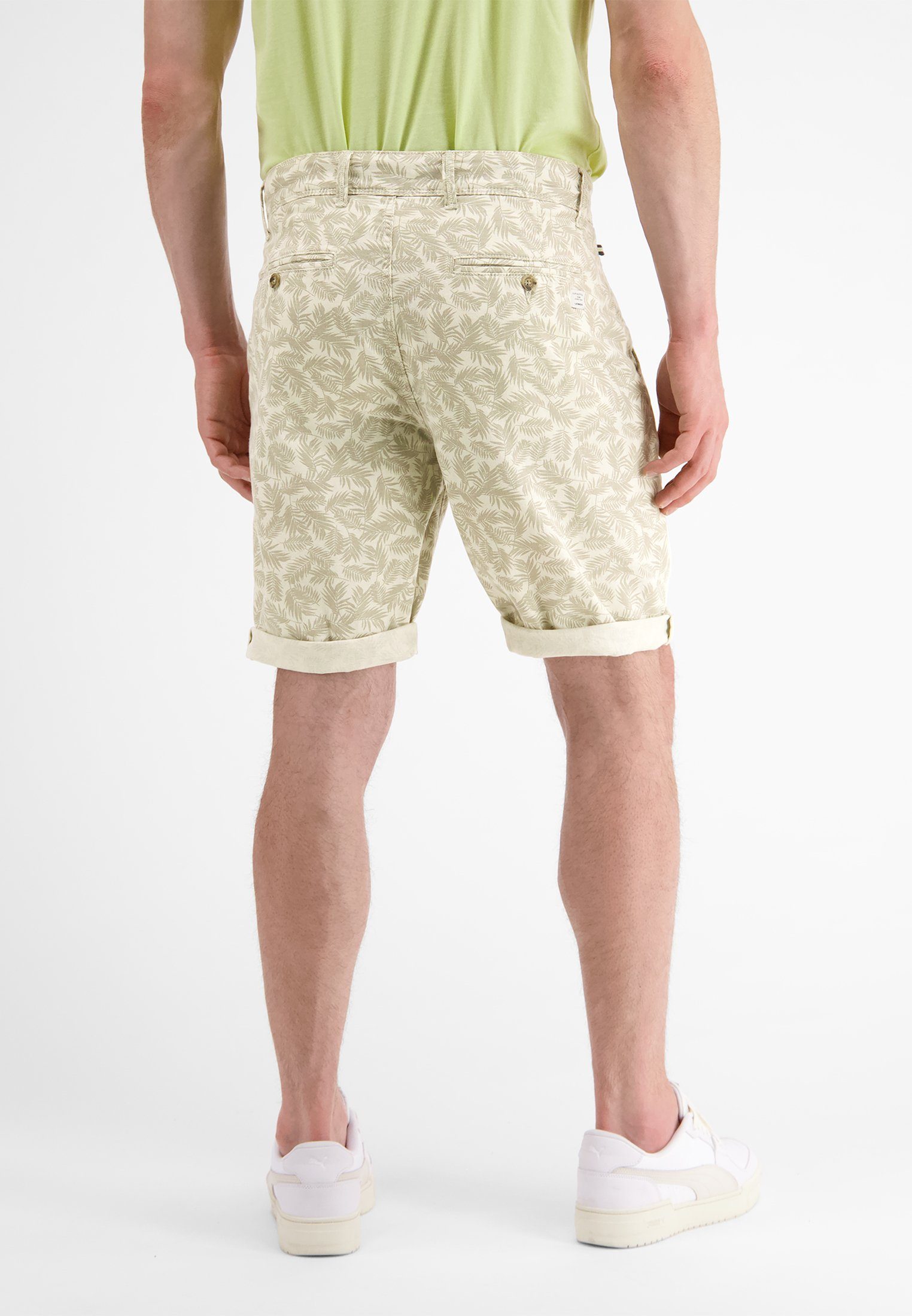 LERROS Chinoshorts Chino Bermuda *Leafs*