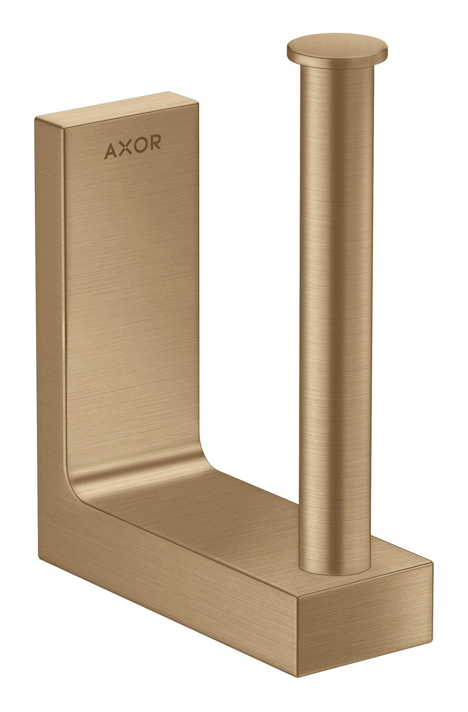 hansgrohe Toilettenpapierhalter Axor Universal Rectangular, Reserverollenhalter - Brushed Bronze