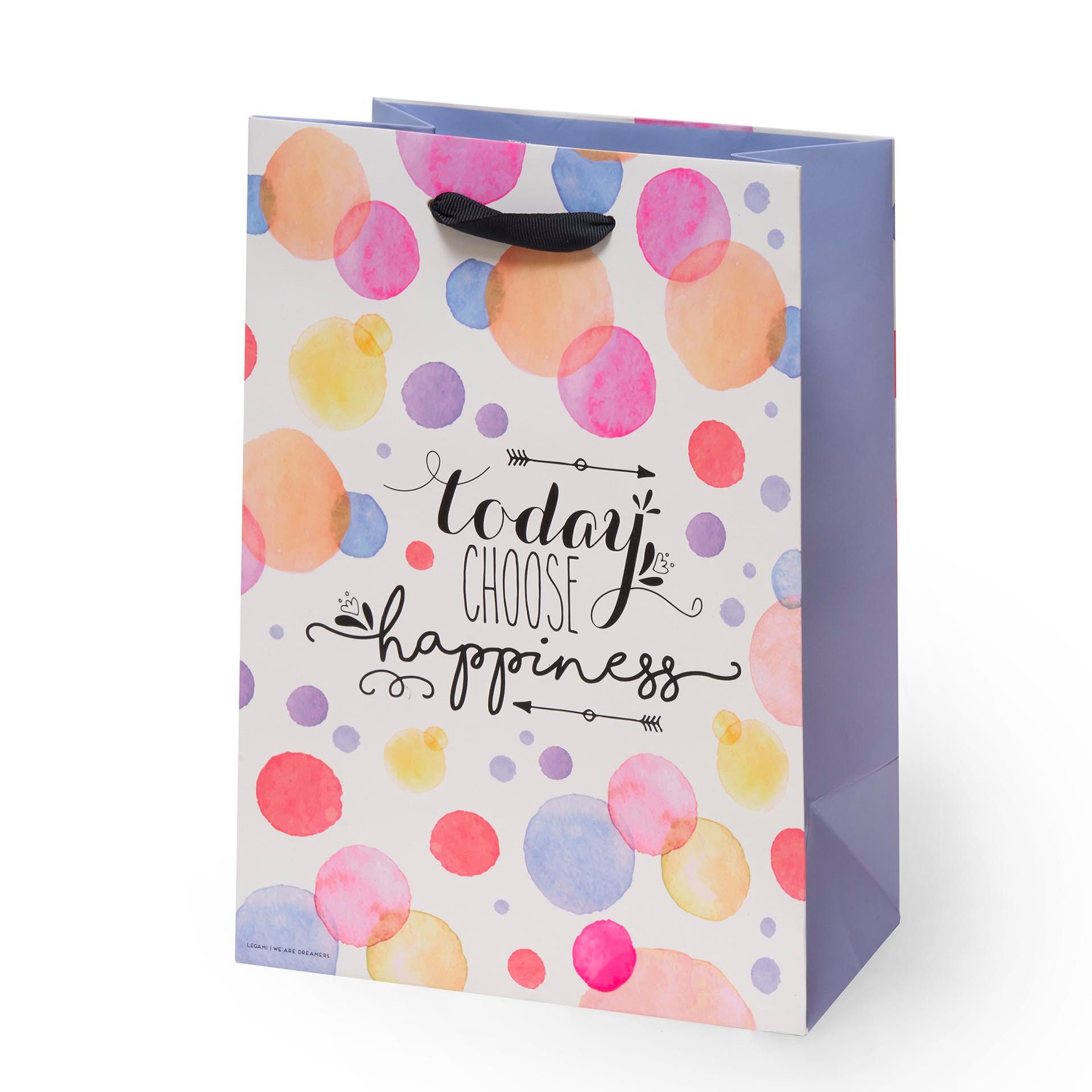 Legami Geschenkbox Legami Geschenktasche Medium Happiness Glück