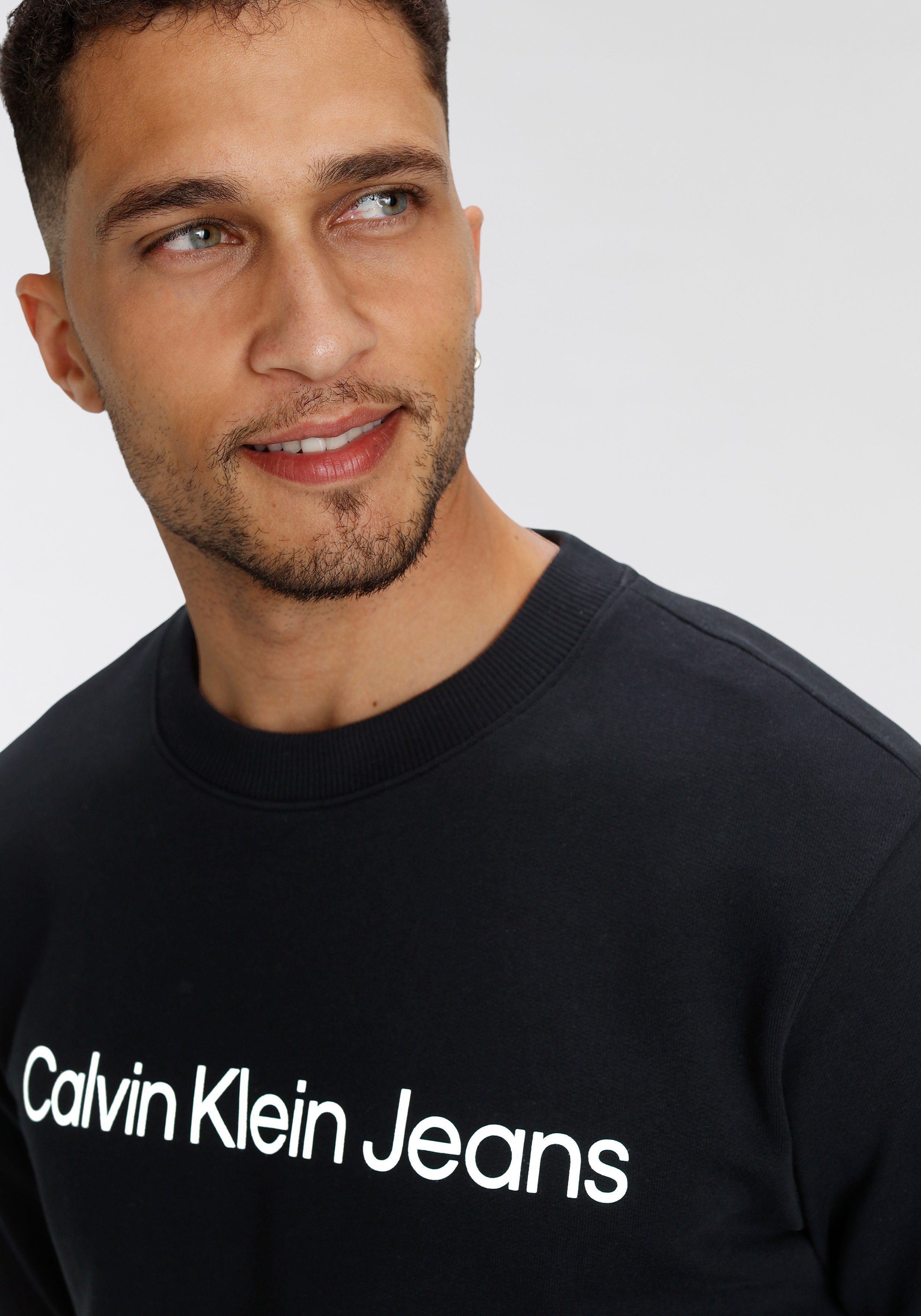 Jeans INSTIT CORE Calvin Sweatshirt LOGO Klein SWEATSHIRT