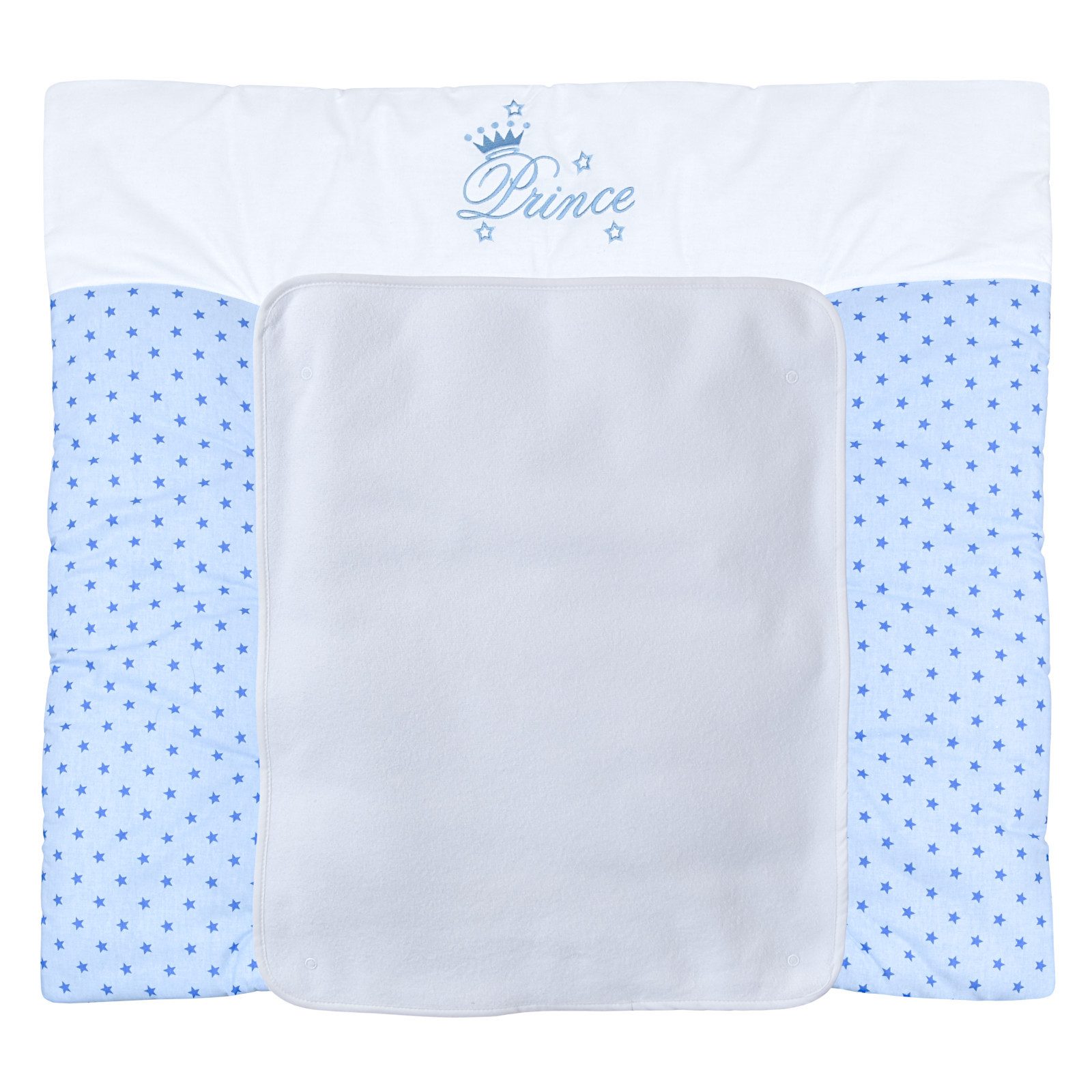 Baby-Delux Wickelauflage Baby Wickeltischauflage 70x75 cm, Wickelunterlage Abnehmbare Frotteeauflage, Waschbar, Weich Gepolstert
