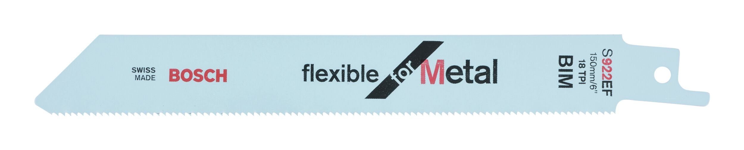BOSCH Säbelsägeblatt (2 Stück), S Flexible for - Metal 922 EF 2er-Pack