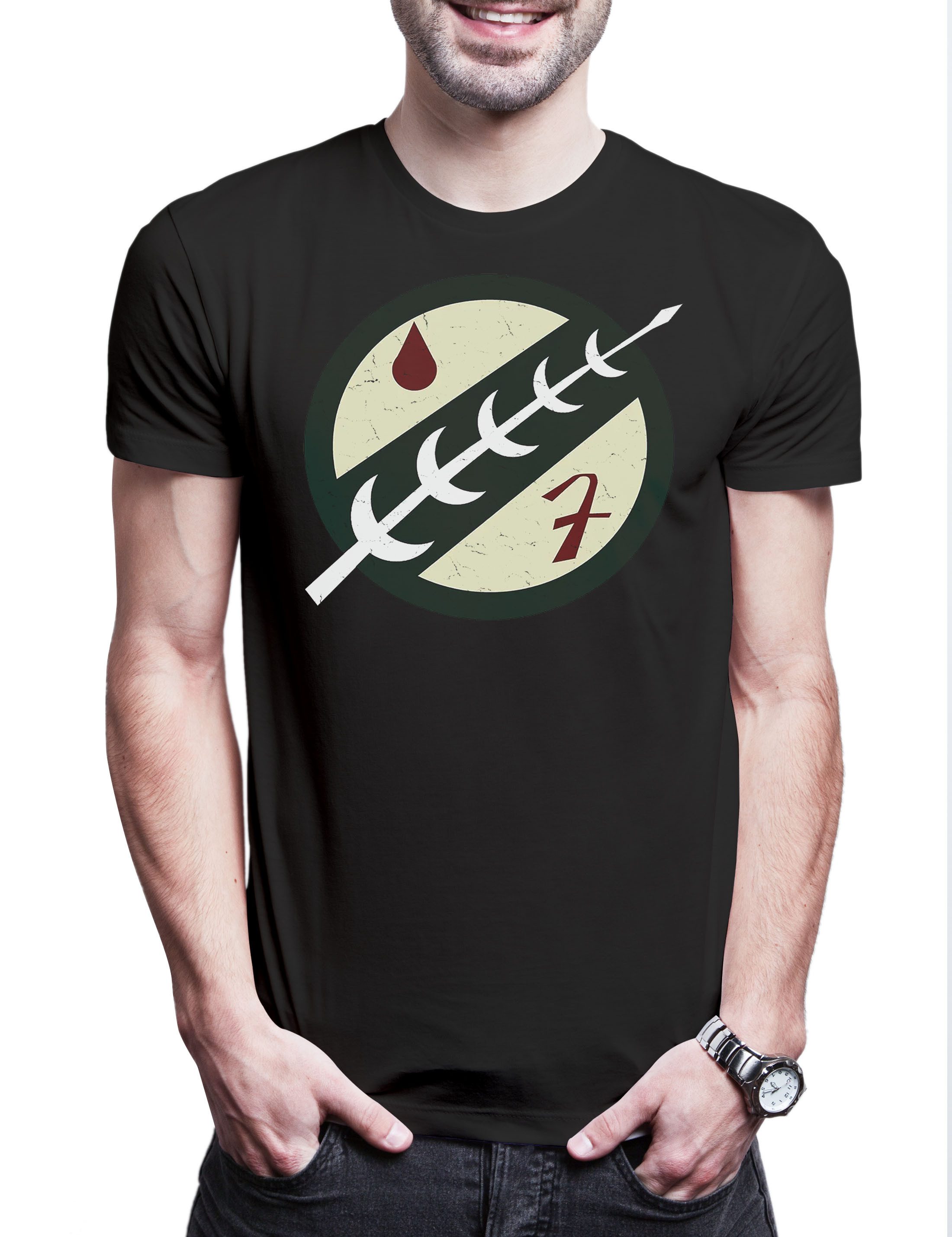Print-Shirt Journeyman Protectors Logo Herren T-Shirt Wars Rebels Krieg Rebellion