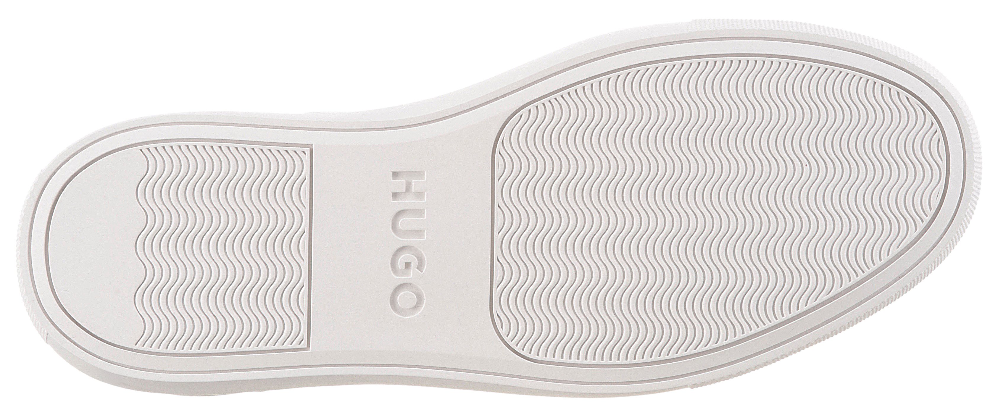 HUGO Morrie_Tenn Sneaker, Freizeitschuh, Klassik-Sneaker, Halbschuh mit Label