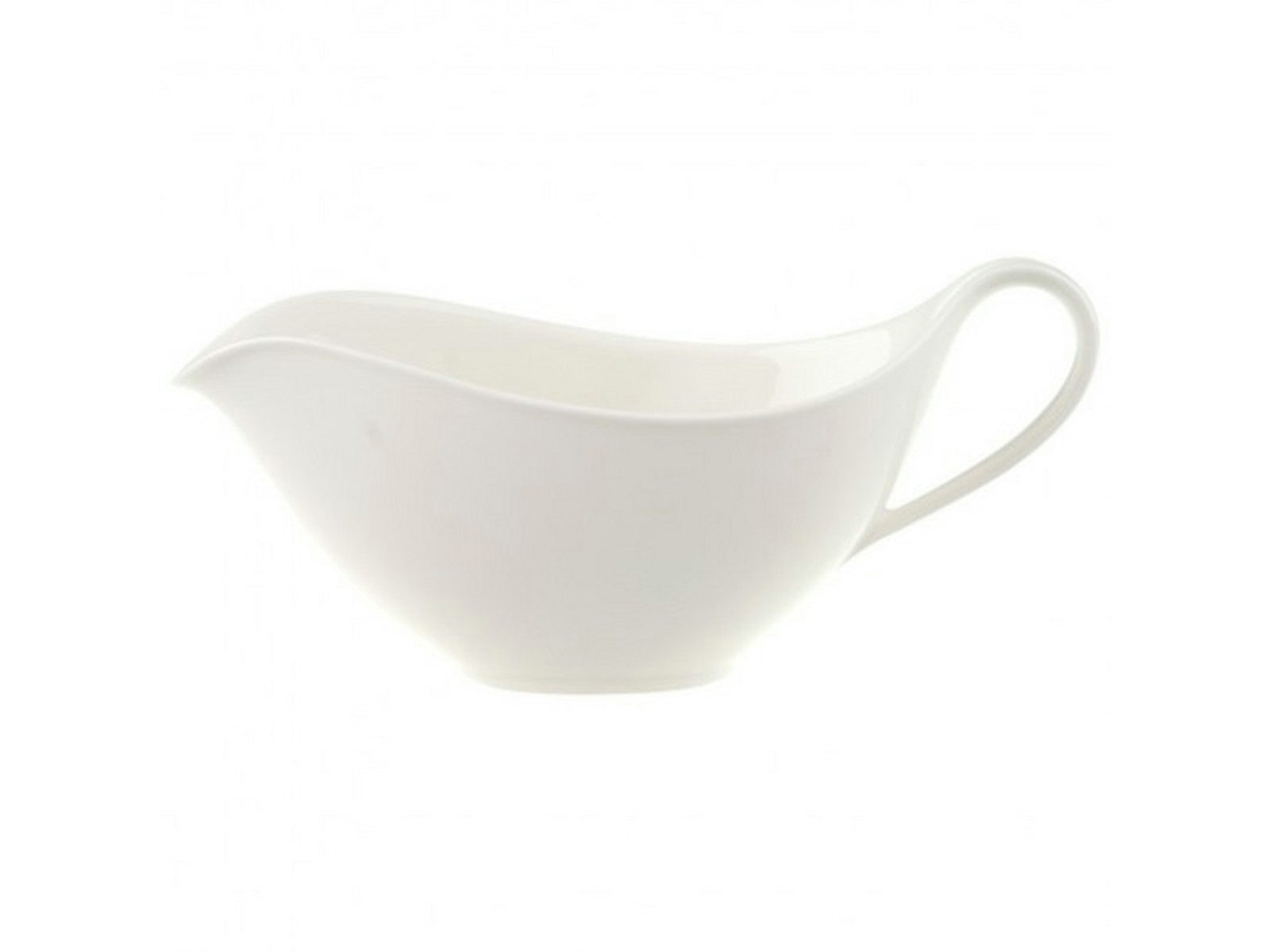 Villeroy & Boch Sauciere Anmut Sauciere-Oberteil 0,45 l, Premium Bone Porcelain, (Saucieren)