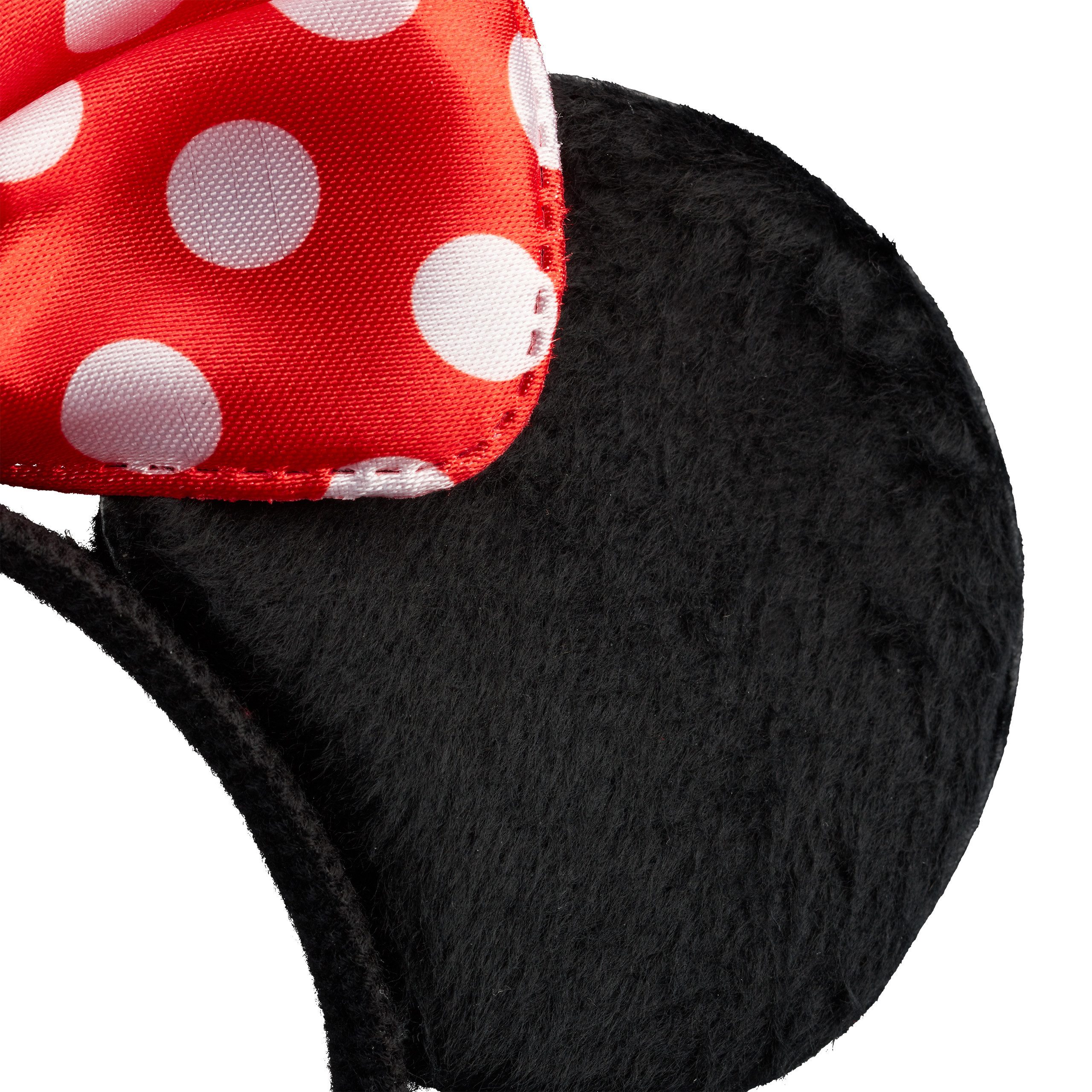 relaxdays Haarreif Maus mit Ohren und Schleife