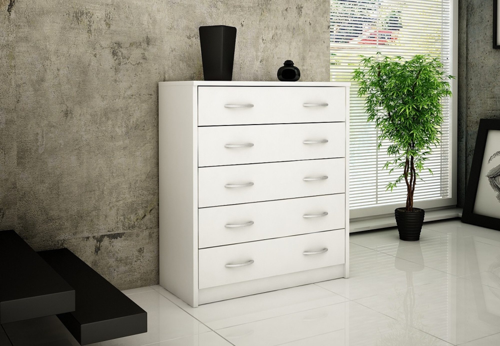 Home Collective Schuhschrank mit 5 aufklappbaren Schubladen, Schuhregal mit günstig online kaufen