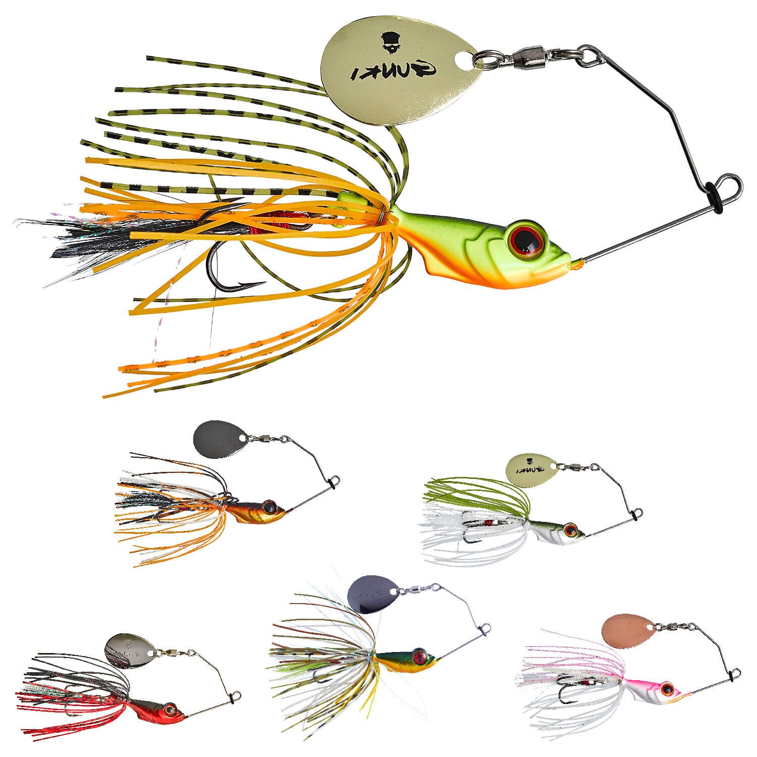 Gunki Fishing Kunstköder Gunki Alvin Mini Spinnerbait 5,6g, (1-St)