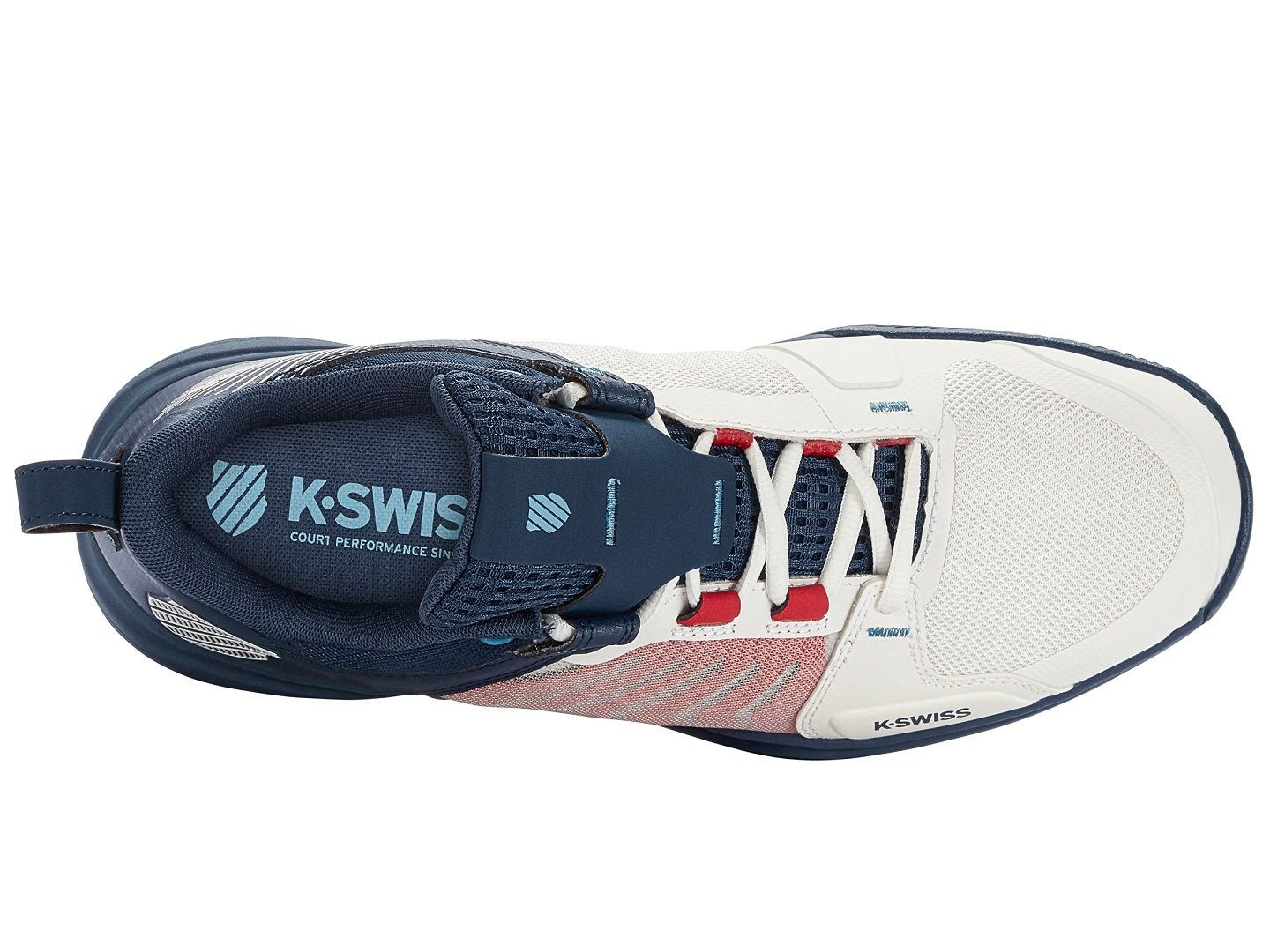 K-Swiss Performance Ultrashot Team Allcourt weiss/opalblau Herren Tennissch günstig online kaufen