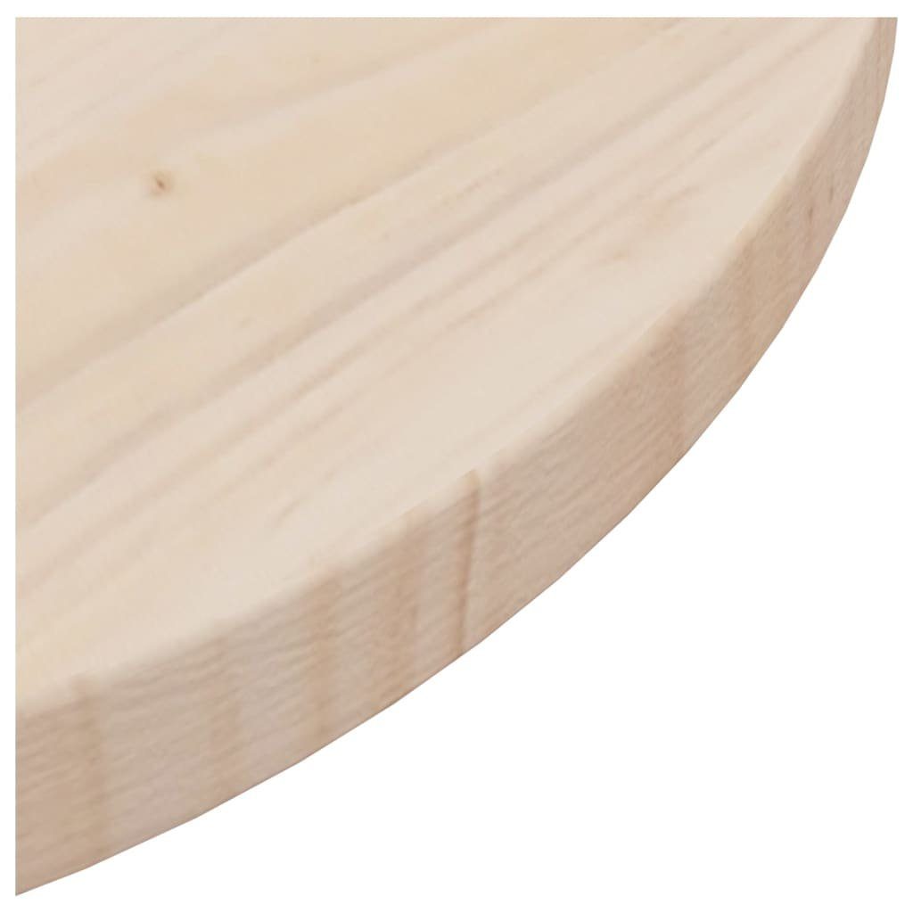 cm (1 Kiefer St) Massivholz furnicato Tischplatte Ø40x2,5