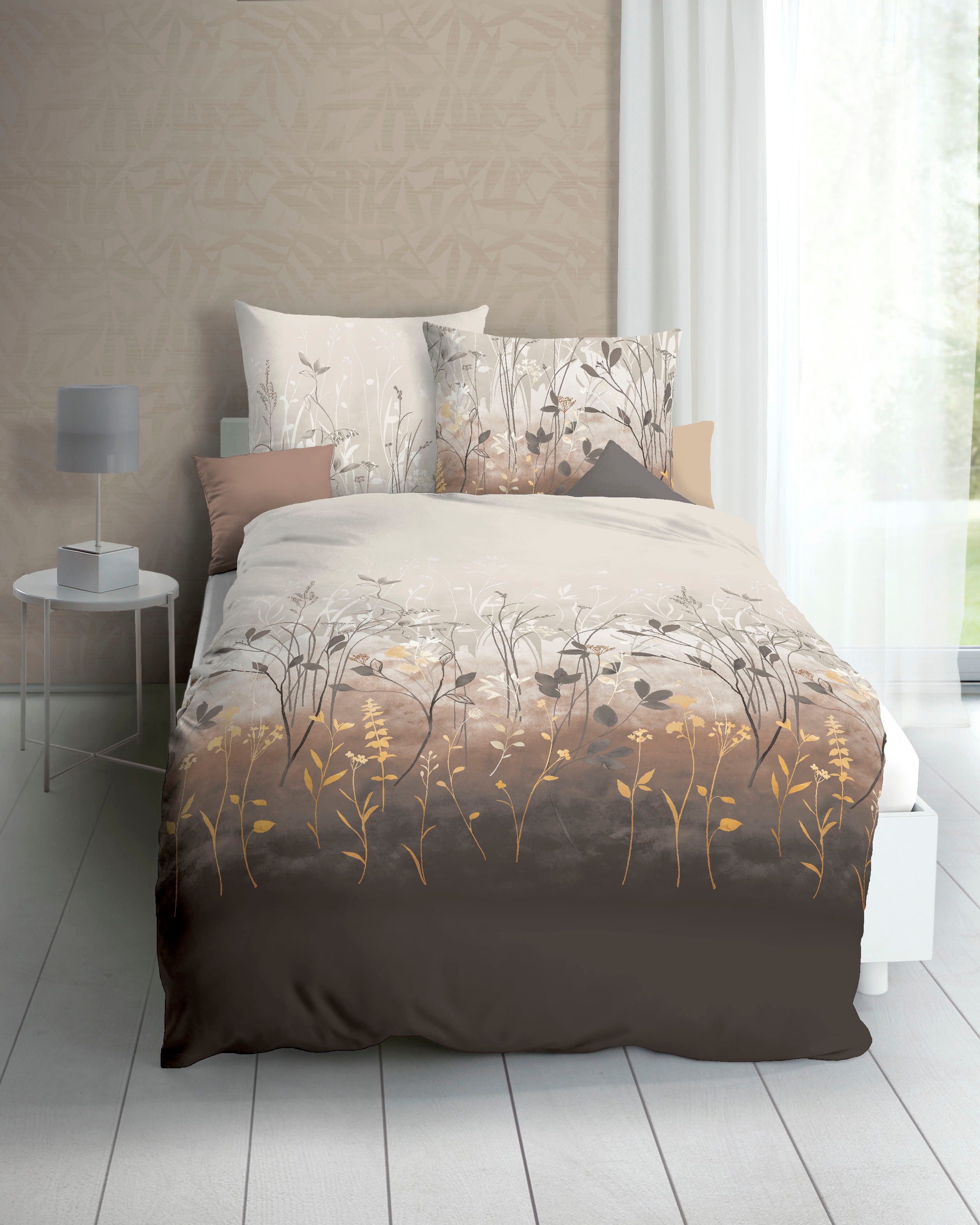 Kaeppel Bettwäsche Herbal, Mako-Satin, 2 teilig günstig online kaufen