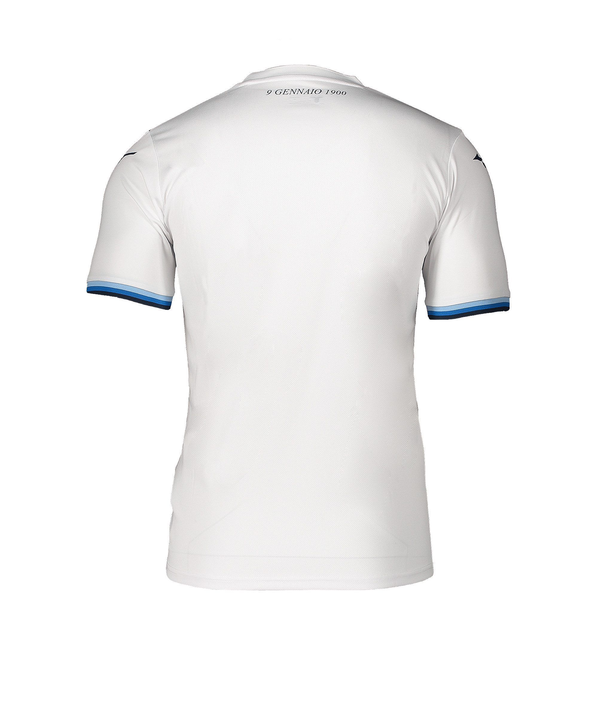 Mizuno Fußballtrikot Mizuno Lazio Rom Trikot Weiß Kurzarm-Trikots Serie A