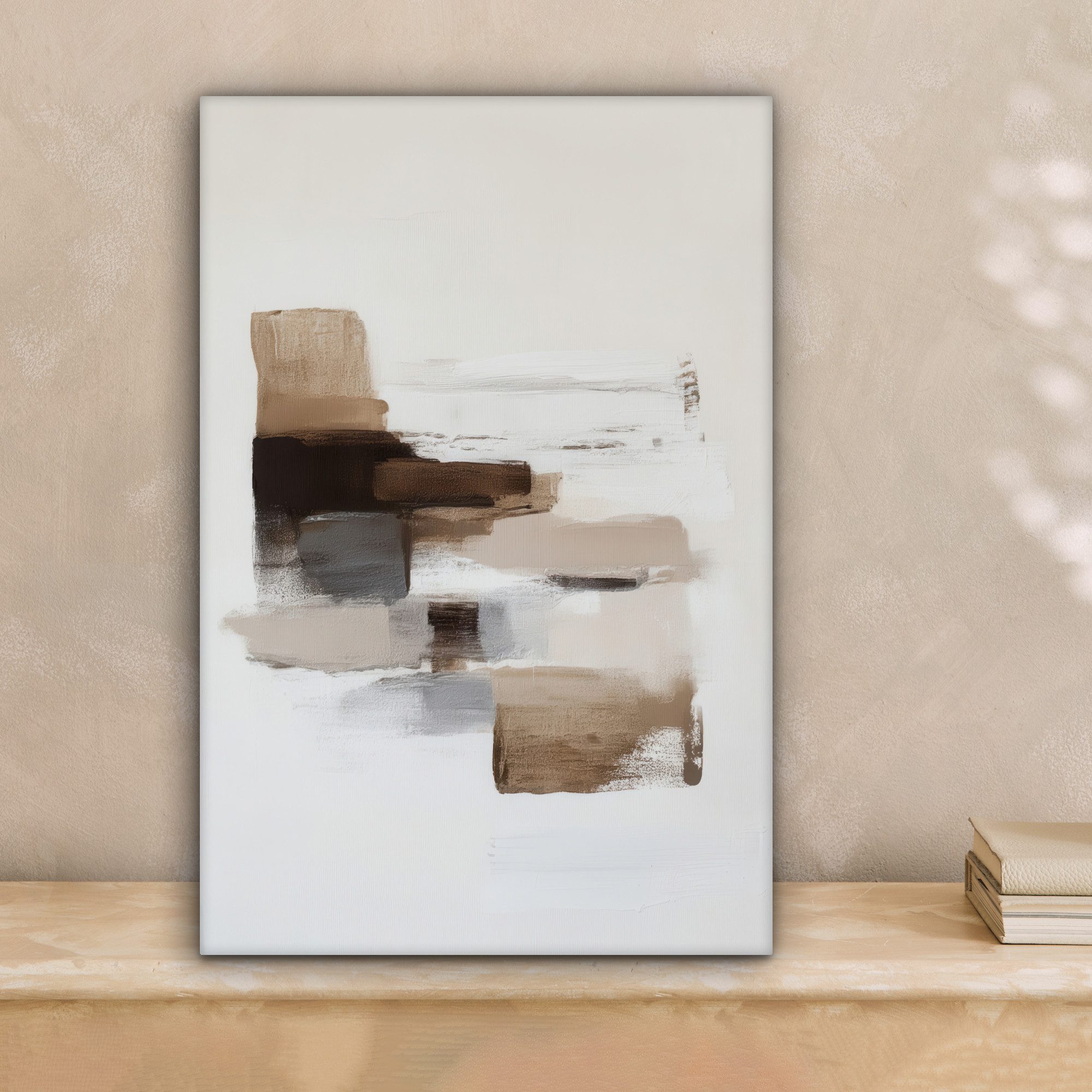 OneMillionCanvasses® Leinwandbild Pinselstriche - Balance - günstig online kaufen