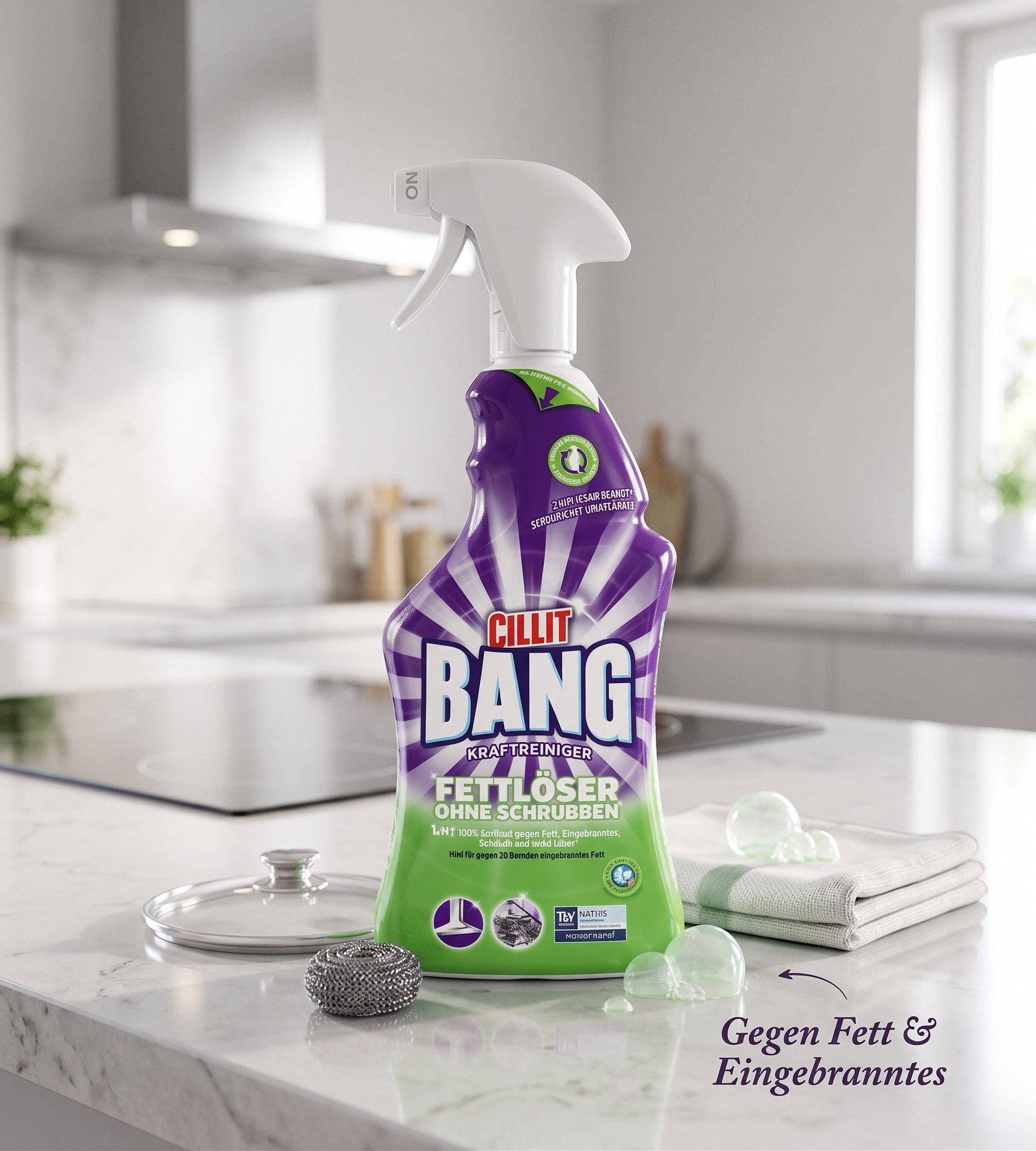 CILLIT BANG CILLIT BANG Kraftreiniger Universal Fettlöser – 0,75 Liter Universalreiniger