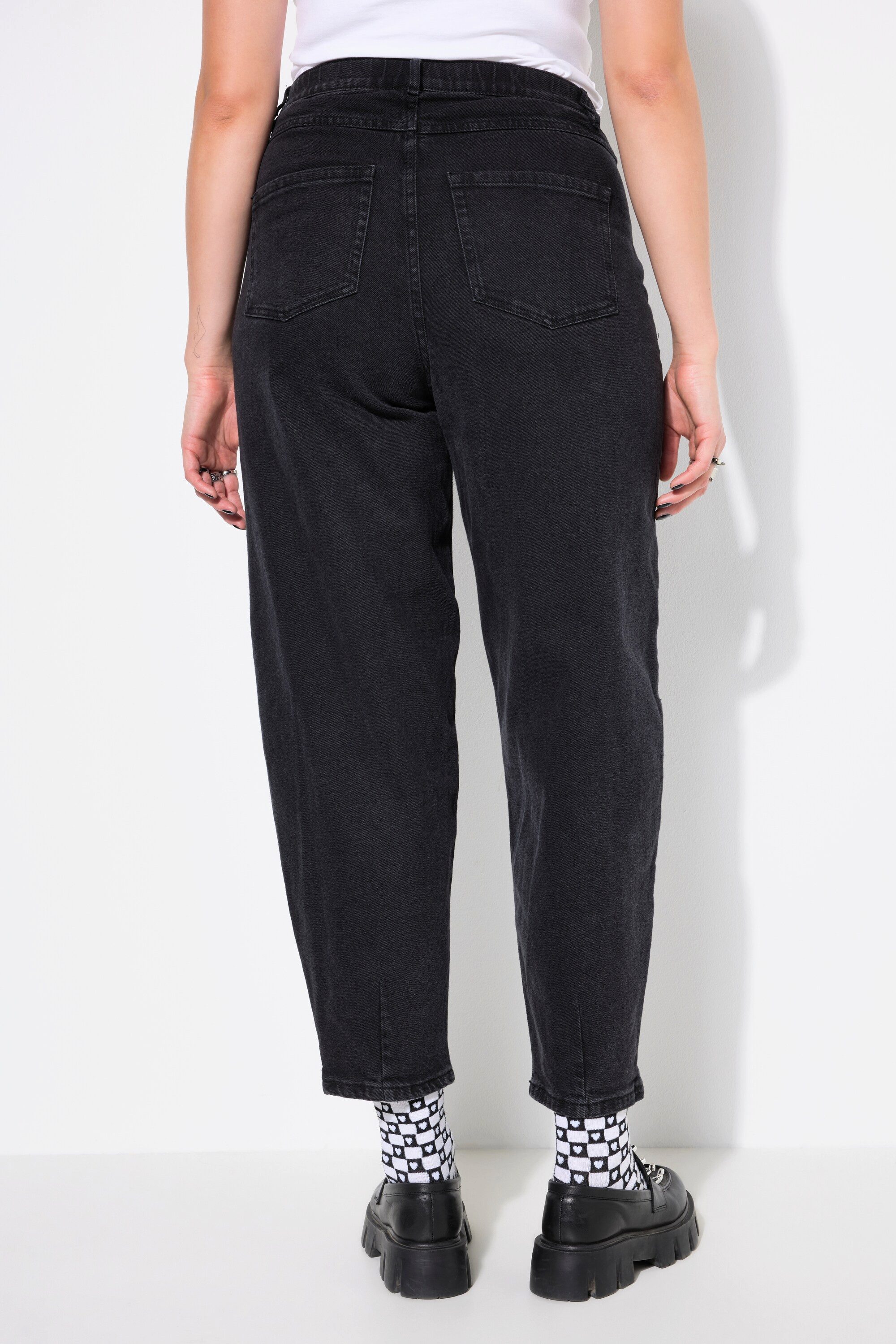 Studio Untold Regular-fit-Jeans Ballon-Jeans Wide Shape Stretchdenim 5-Pocket