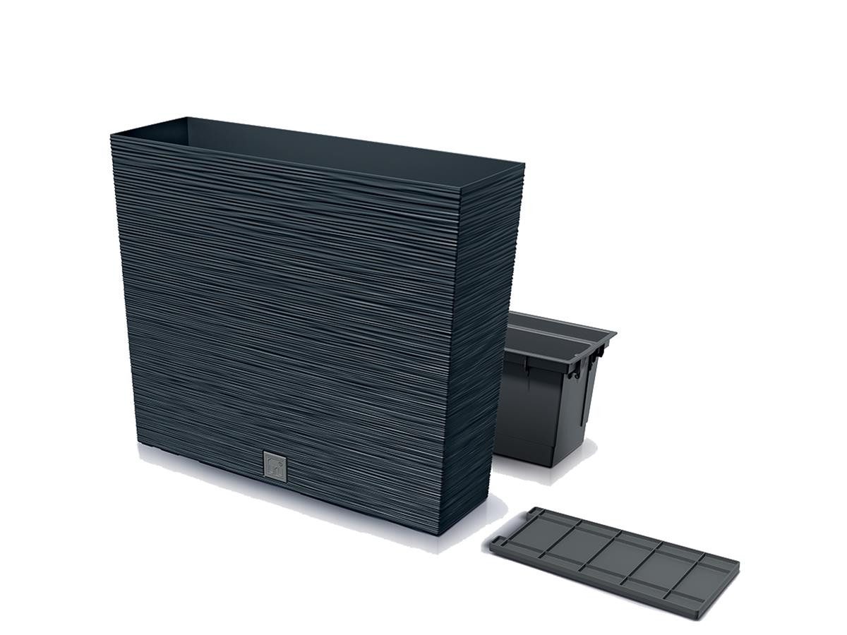 Prosperplast Blumentopf Furu DFC600T (mit Einsatz, 58 x 18 x 49,8 cm), wett günstig online kaufen