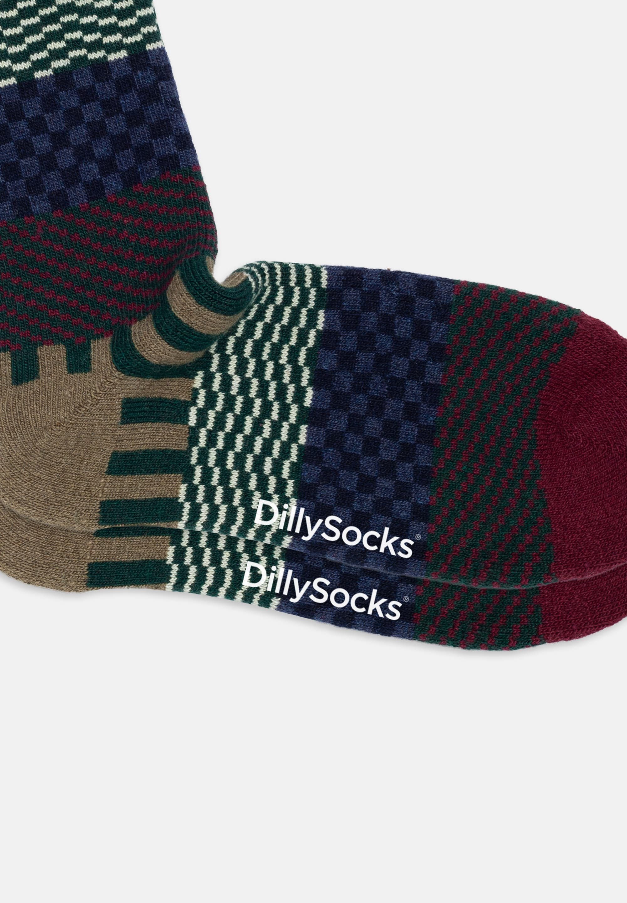 DillySocks Basicsocken Extra Cozy Enni Mit museling-freier Wolle