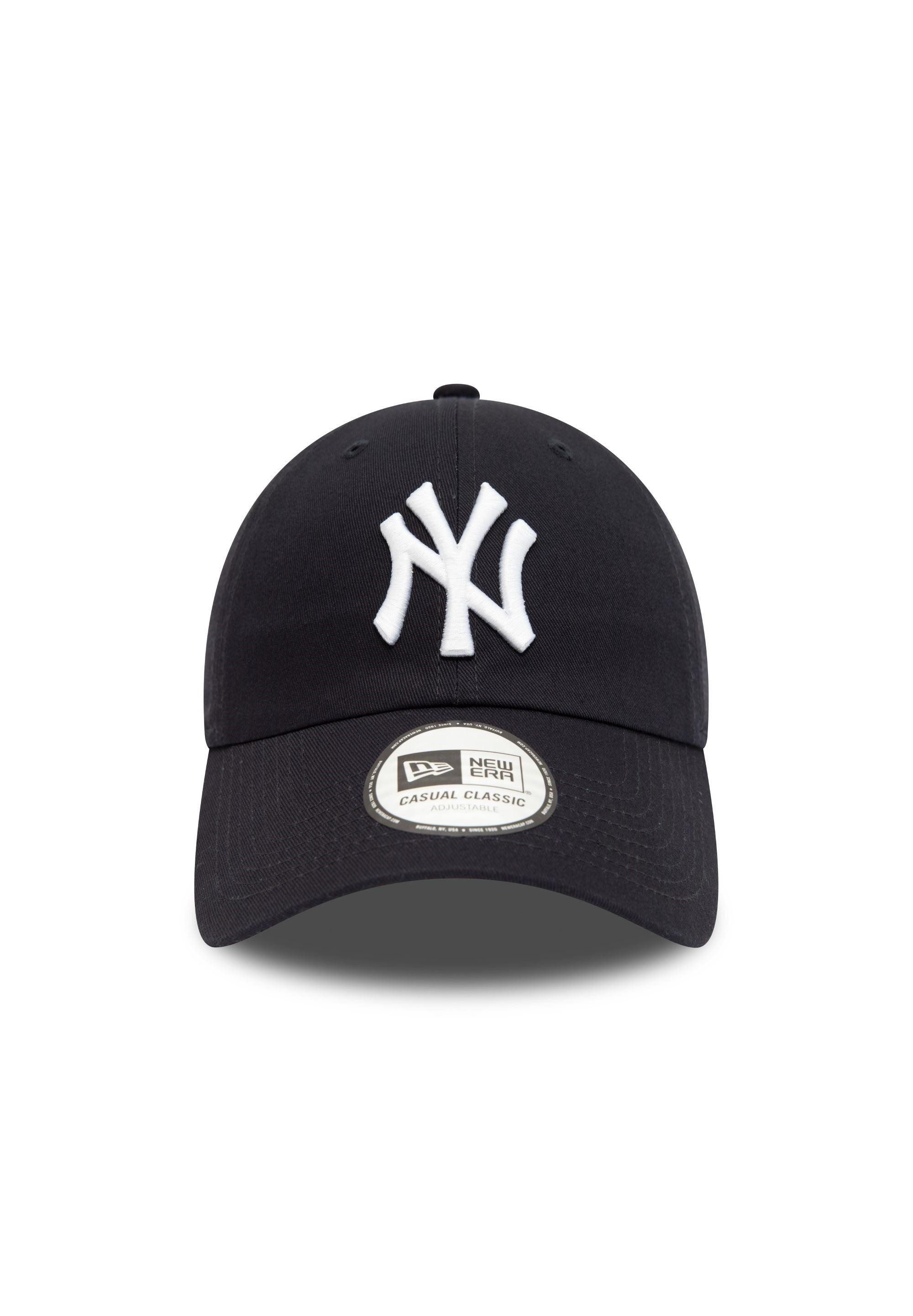 New Era Baseball Cap New York Yankees MLB League Essential Navy 9Twenty Casual Classics Cap (1-St)