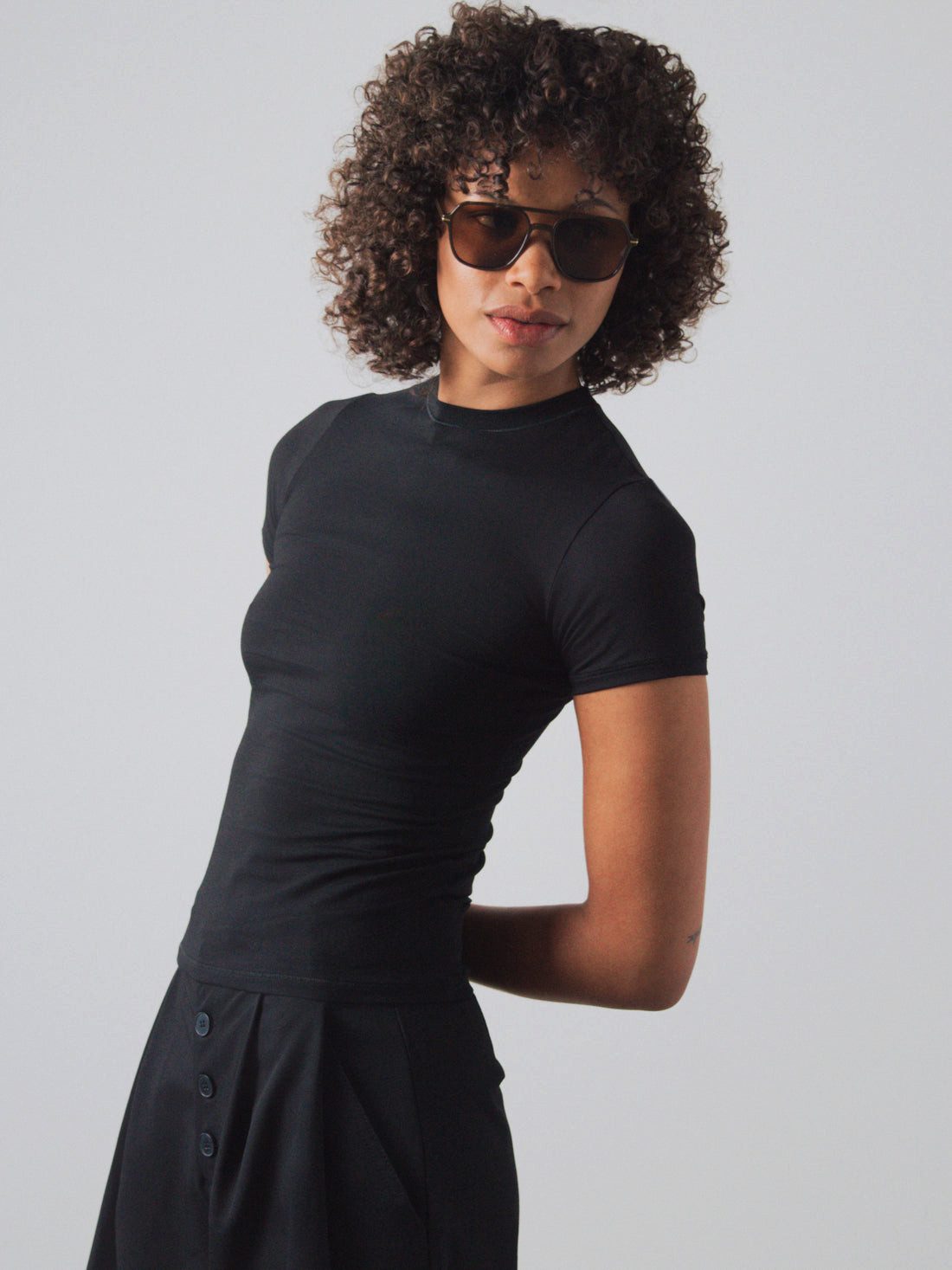 HONEST BASICS T-Shirt Slim Fit aus Bio- und recycelter Baumwolle