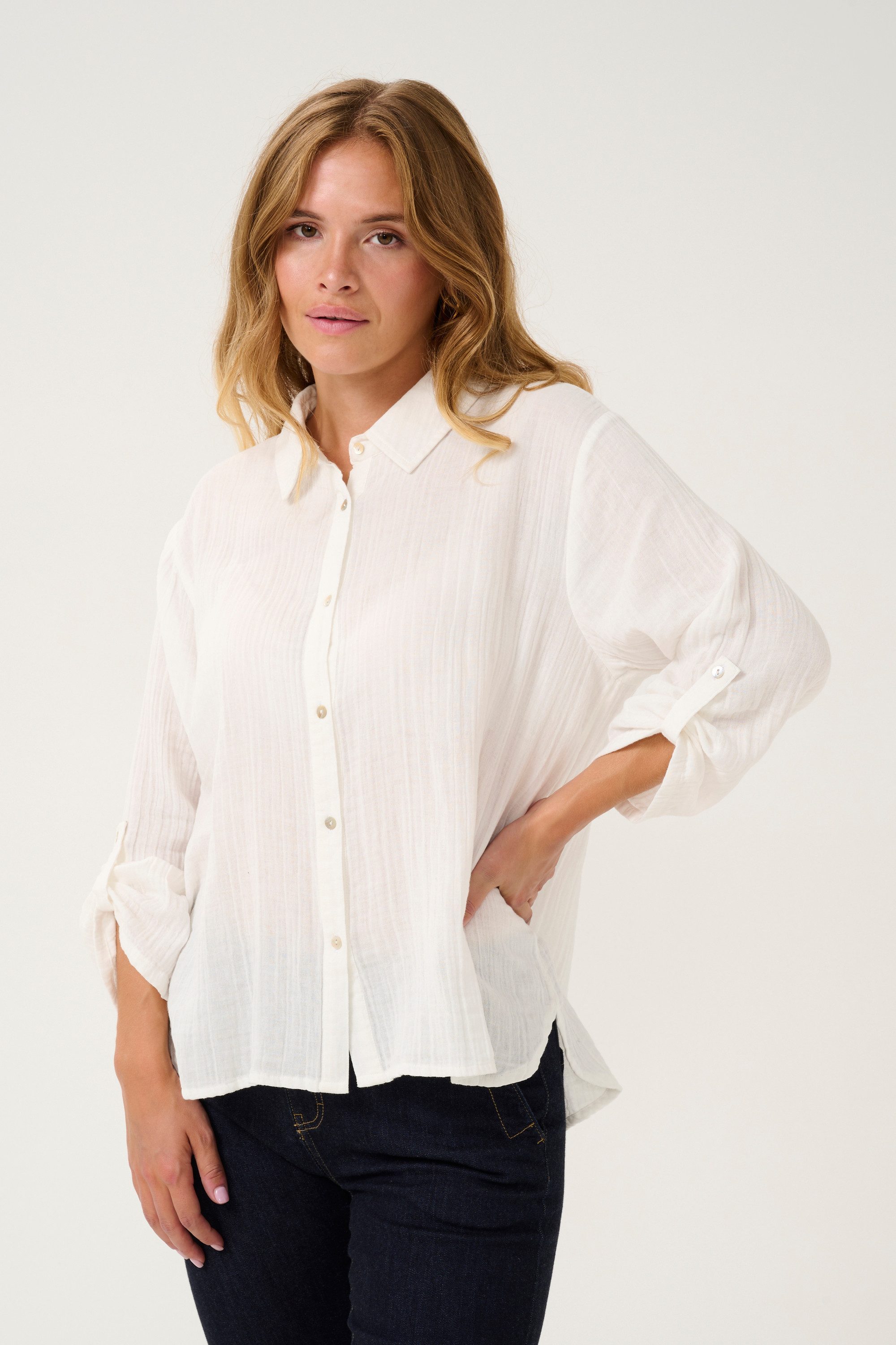 Culture Langarmhemd Langarm-Hemd CUmyra