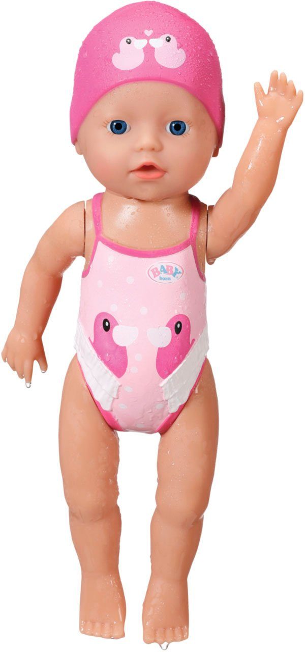 Baby Born Babypuppe My First Swim Girl, 30 cm, schwimmt Kraul und Schmetterling
