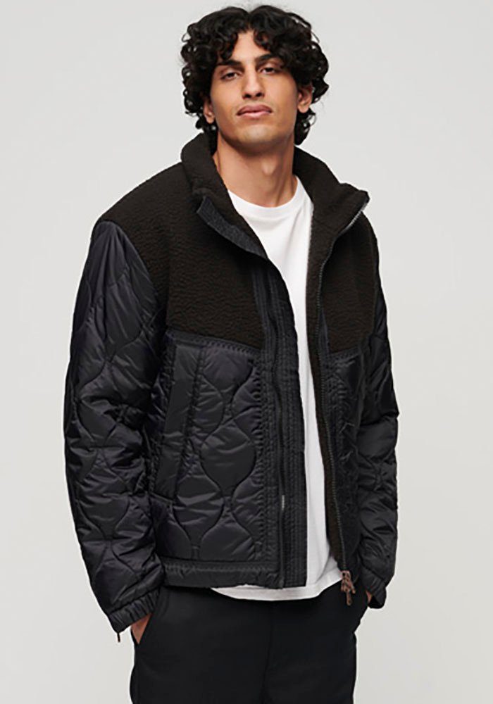 HYBRID SHERPA QUILTED Parka JACKET Superdry