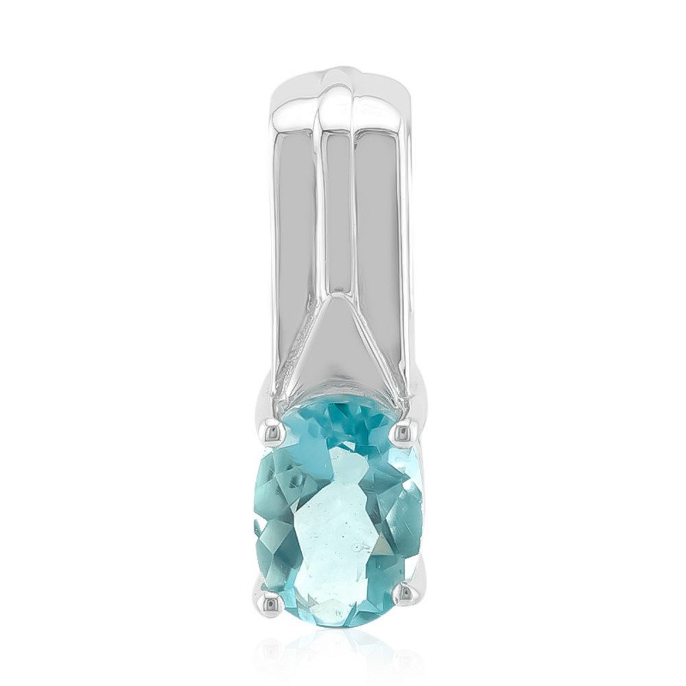 Cavill Kettenanhänger Braldu-Fluorit 0,94 ct Oval in 925 Sterling Silber Damenanhänger (1-tlg)