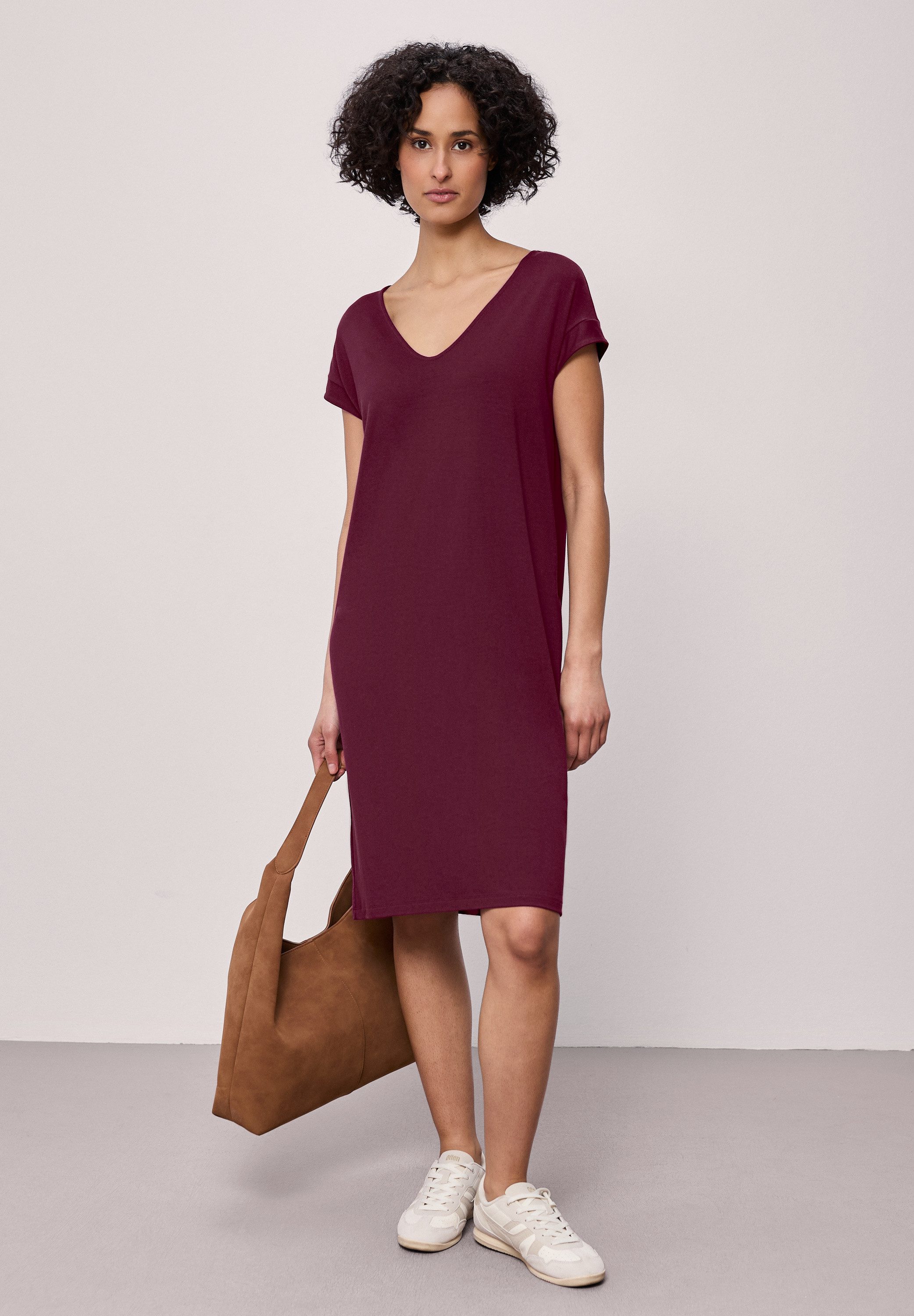 STREET ONE Jerseykleid aus Viskose günstig online kaufen