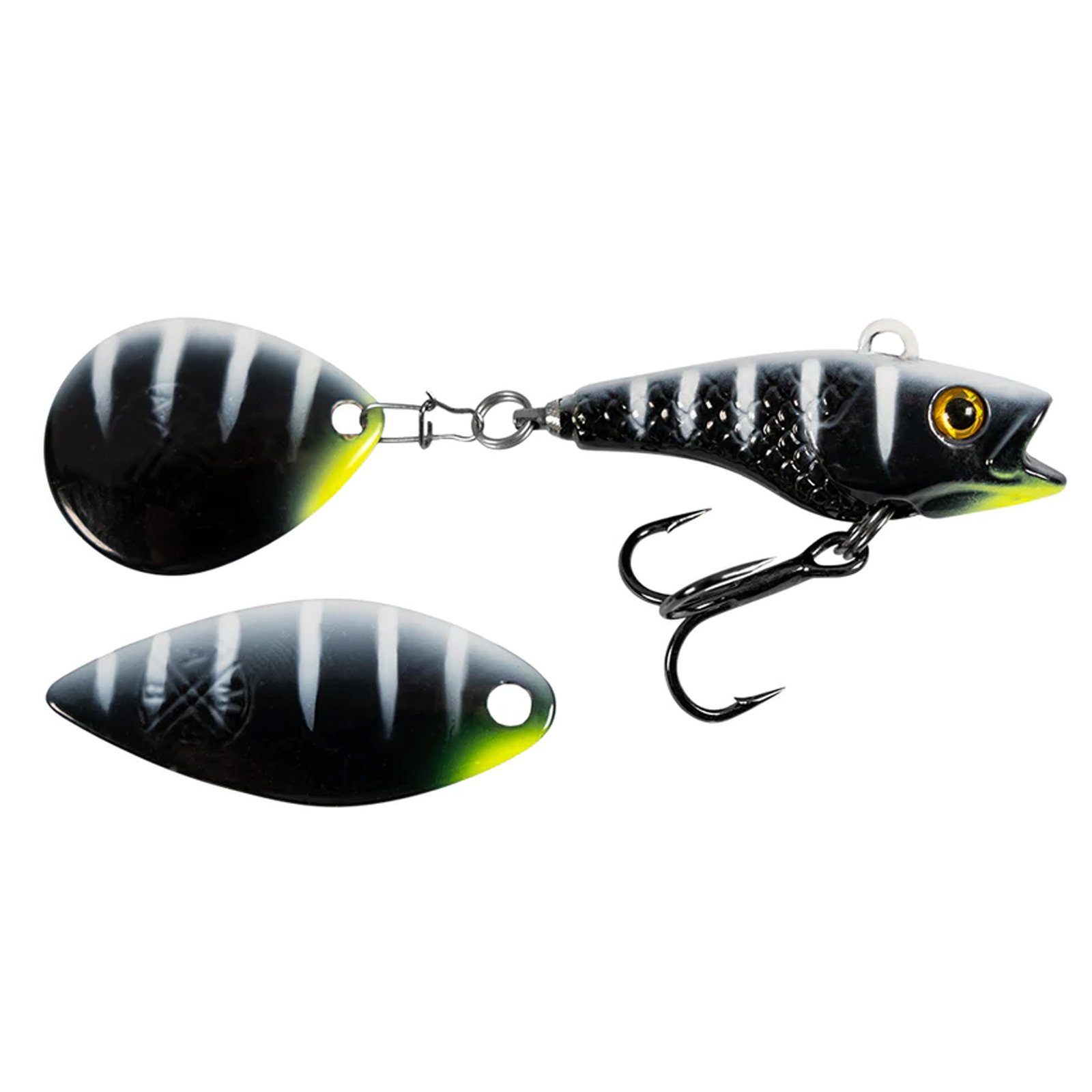 LMAB Kunstköder, LMAB KØFI Good Vibe Black Tiger 21g Jigspinner