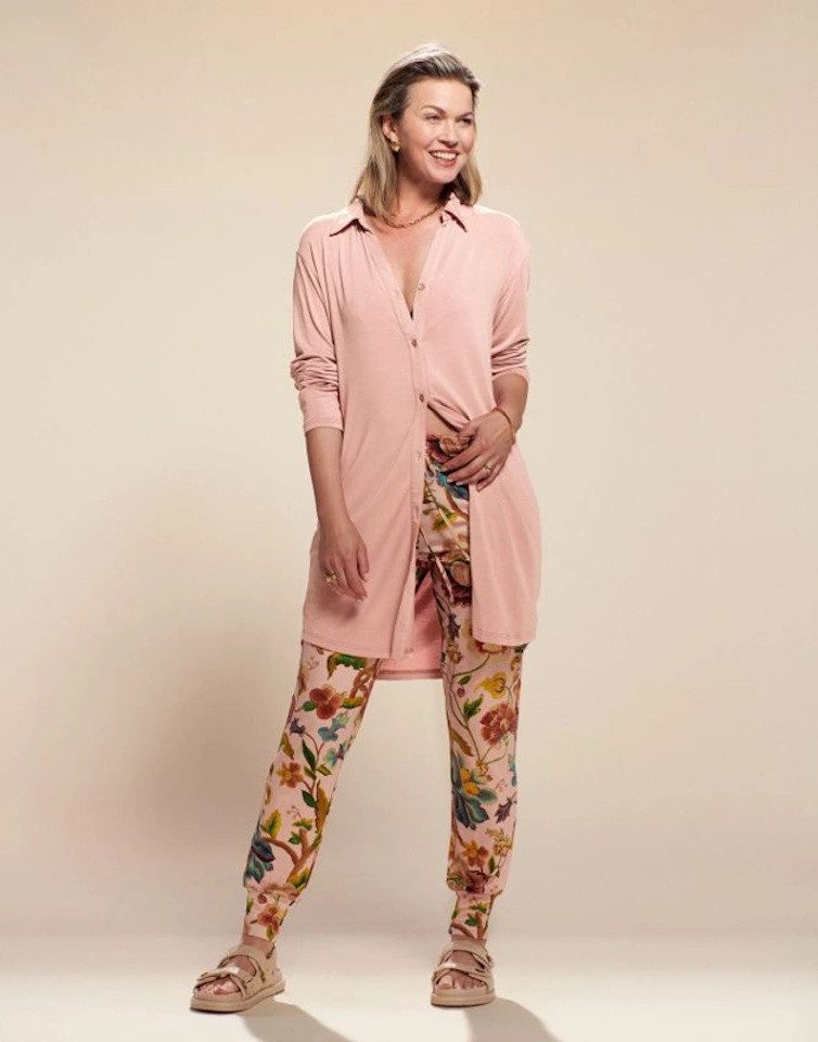Essenza Pyjamahose Jules Roselina Evening Rose mit floralem Print günstig online kaufen