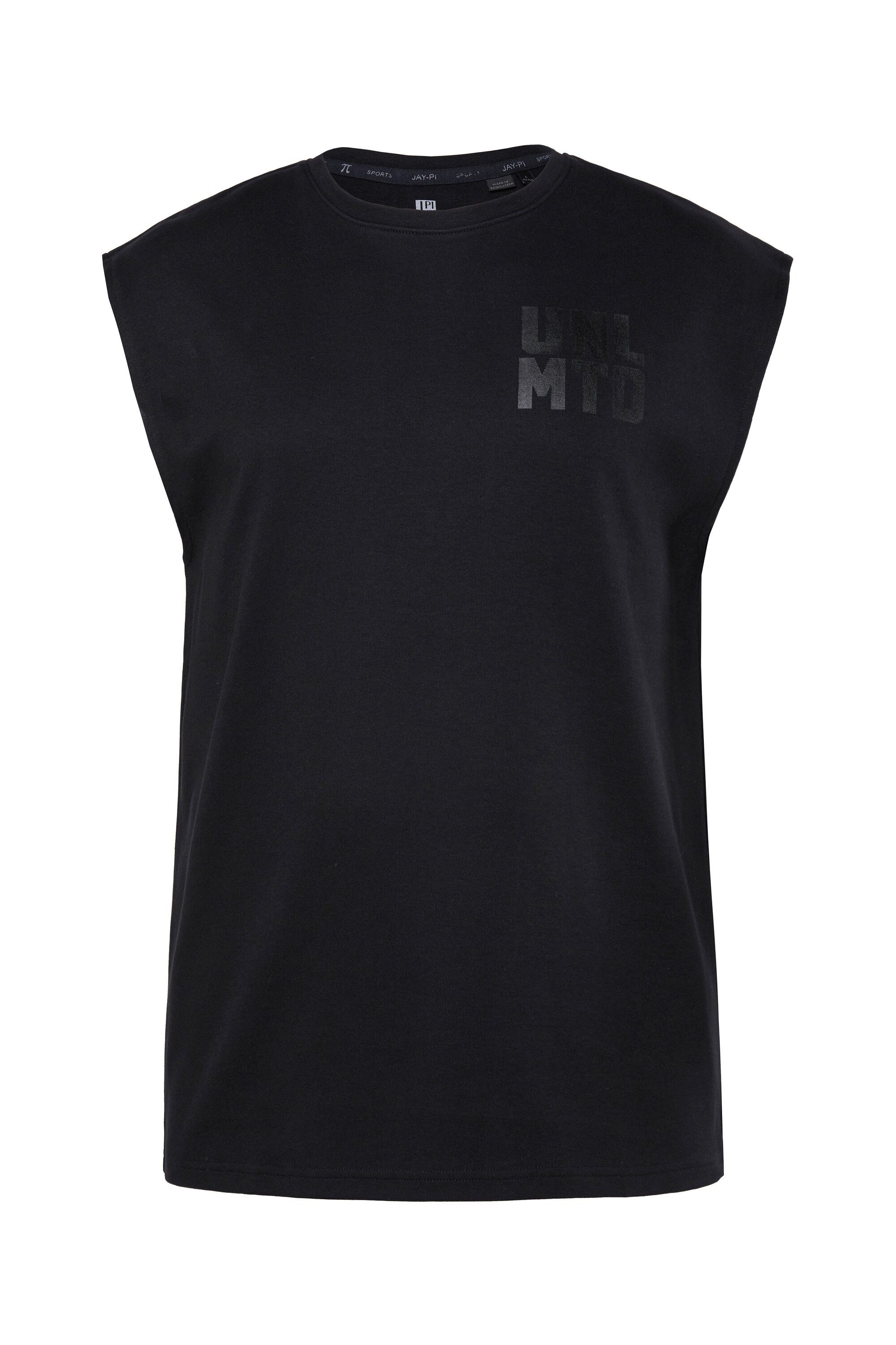 T-Shirt Tanktop Fitness oversized Brustprint