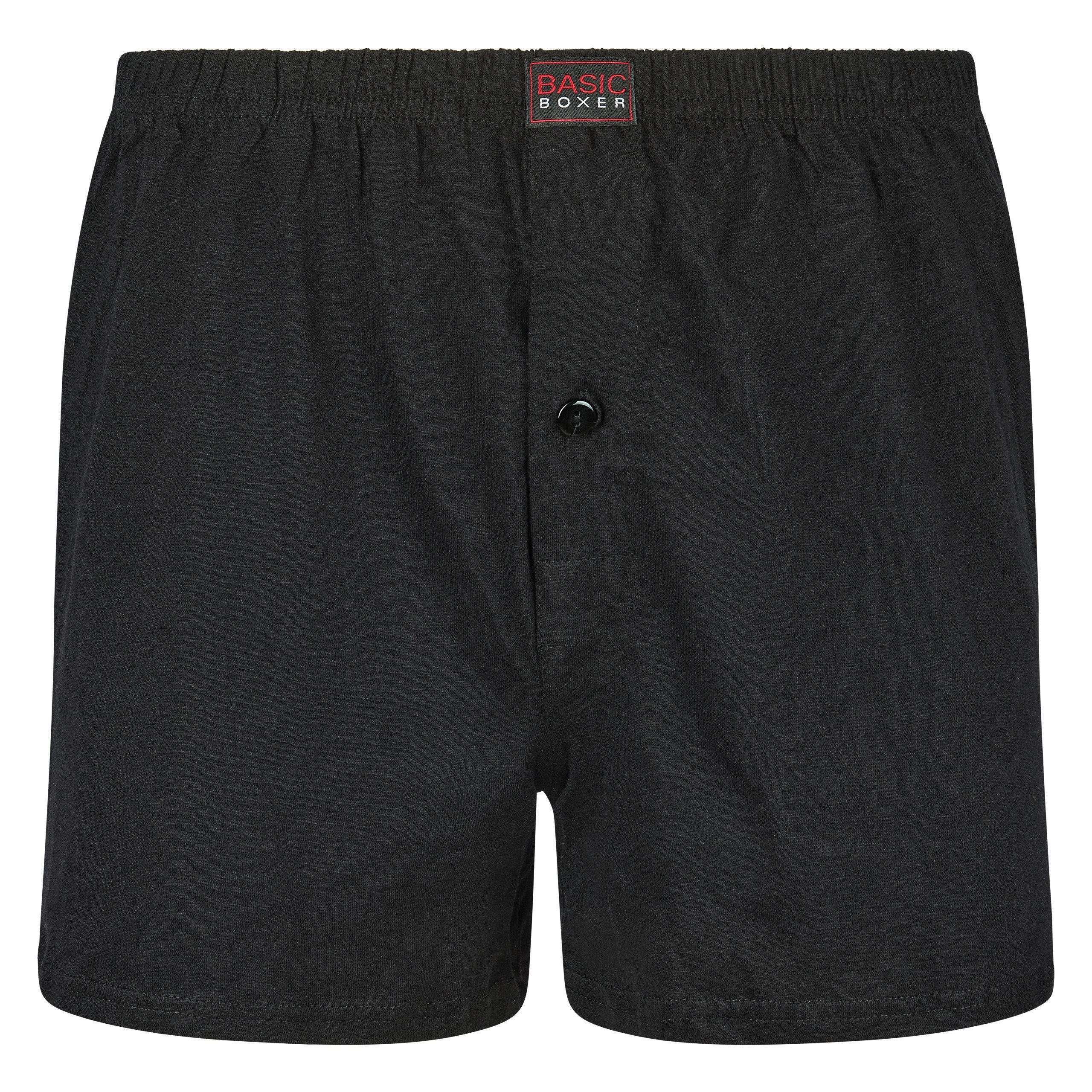 Baumwolle (Spar-Set, Herren Unterhosen (A1060) Schwarz,Grau,Anthrazit) 3-St., Boxershorts Boxershorts 100% Farbe cwonlineshop