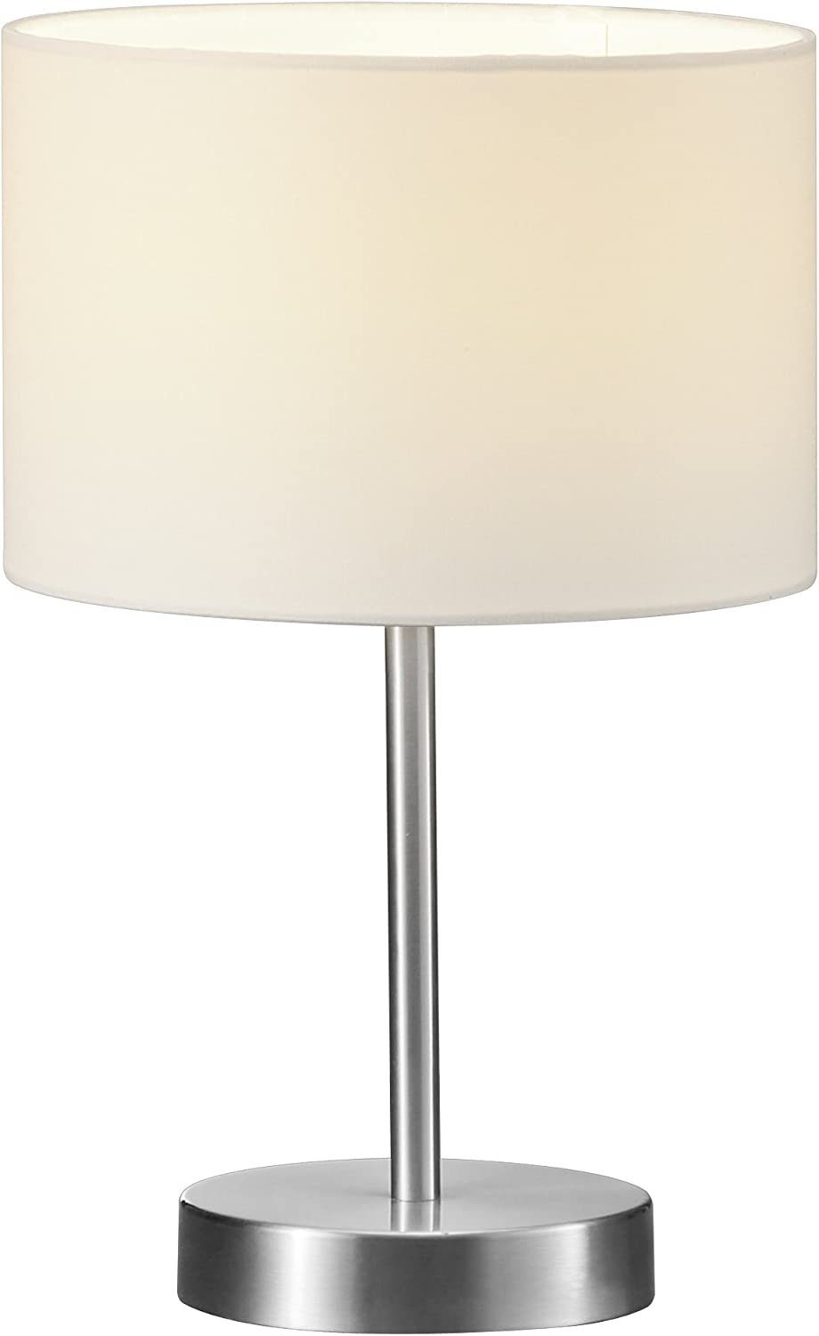 Tischlampe, Tischleuchte abhängig Modern, ohne vom Leuchtmittel, Nachttischlampe lightling weiss Tischleuchte, Leuchtmittel,