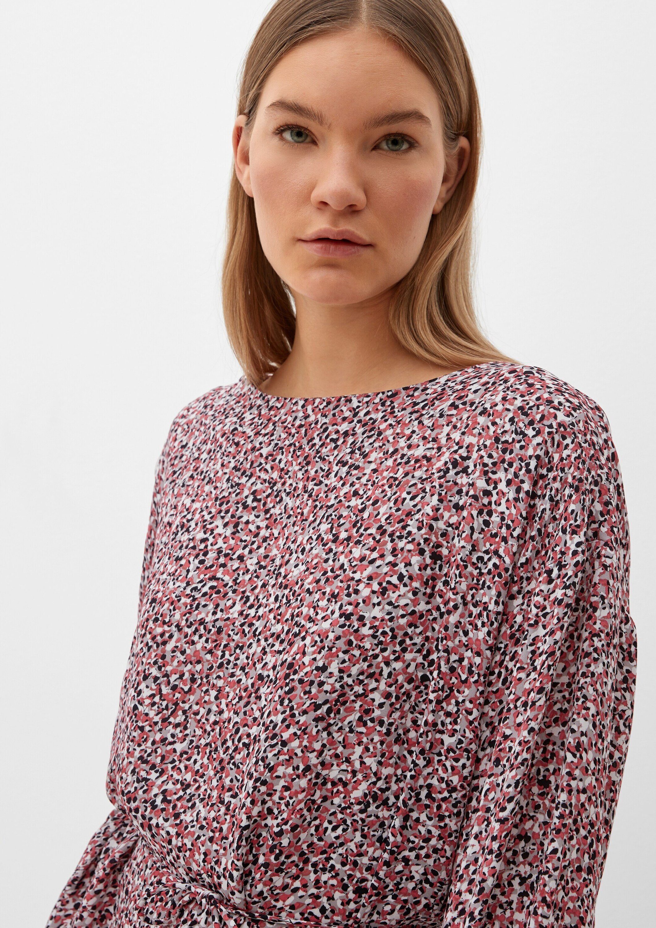 s.Oliver Cocktailkleid (1-tlg) Drapiert/gerafft