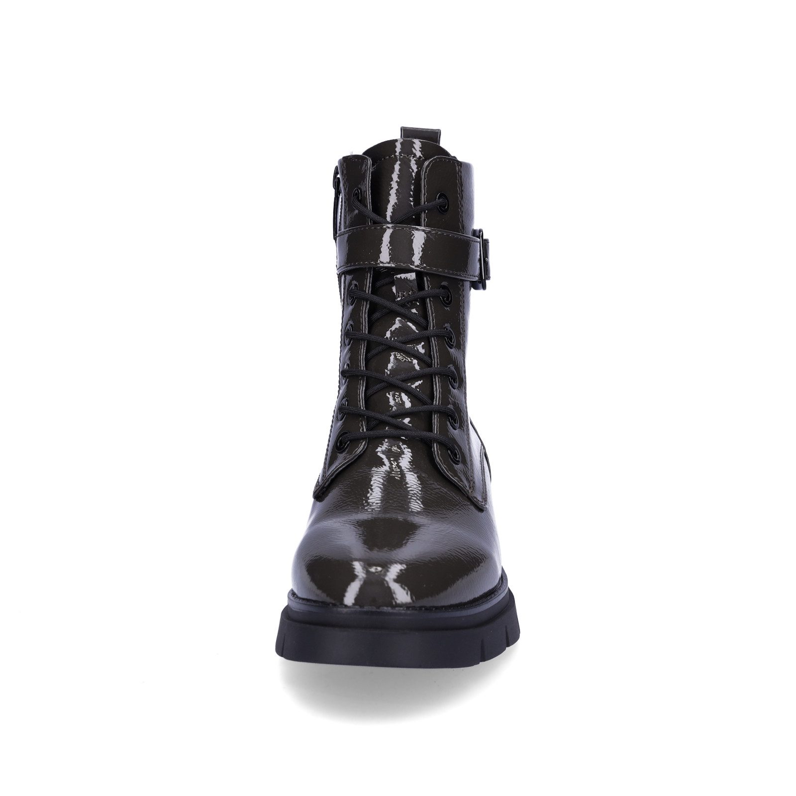 Tamaris Tamaris Damen Schnürboot olive Lack Schnürboots