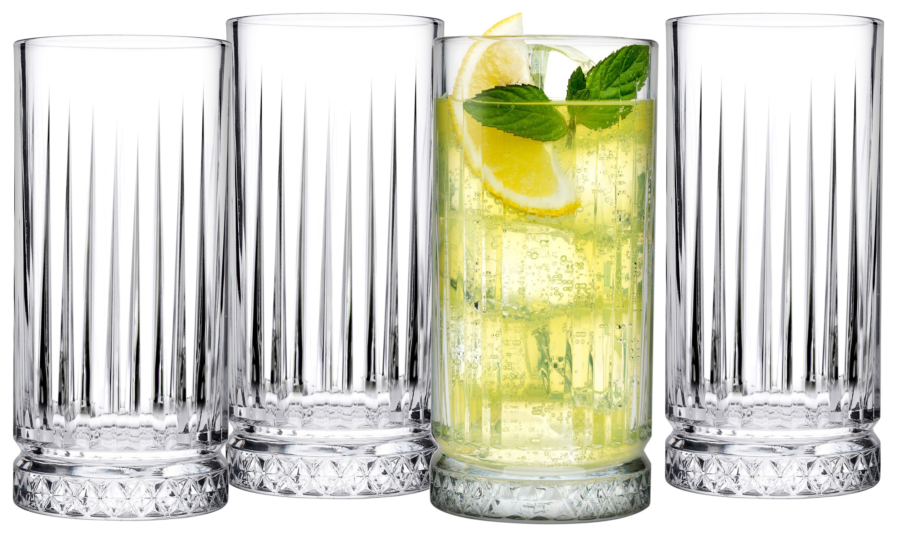 CreaTable Gläser-Set Elysia transparent, 4-tlg., Glas