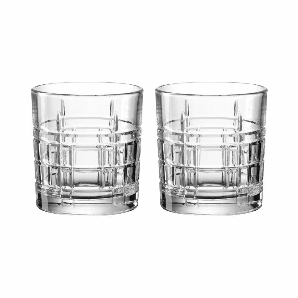 montana-Glas Becher :square 2er Set, 320 ml, Kalk-Natron-Glas