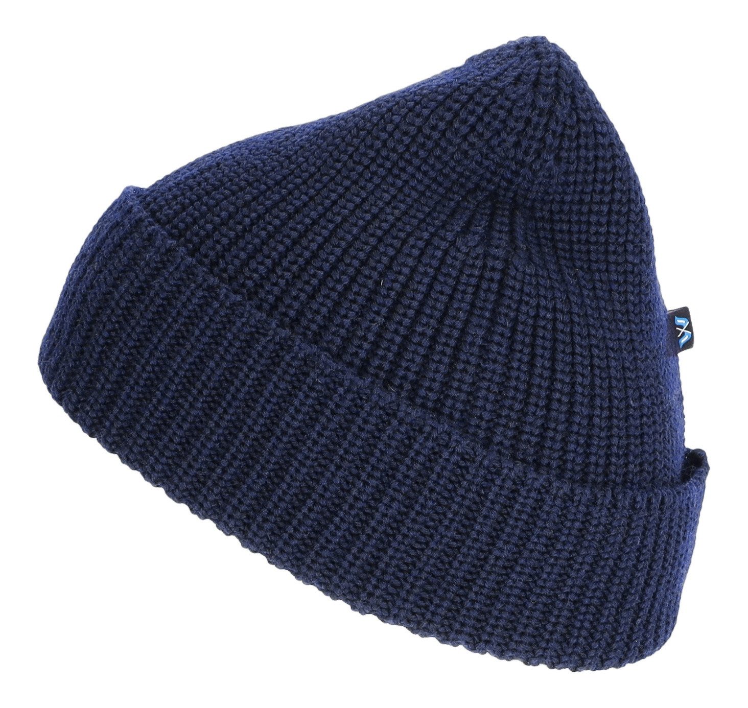 Blauer Peter Strickmütze (Packung) aus Merino in Perlfang-Optik