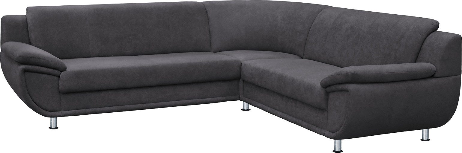 TRENDMANUFAKTUR Ecksofa Rondo wahlweise mit Schlaffunktion, bequeme Armlehn günstig online kaufen