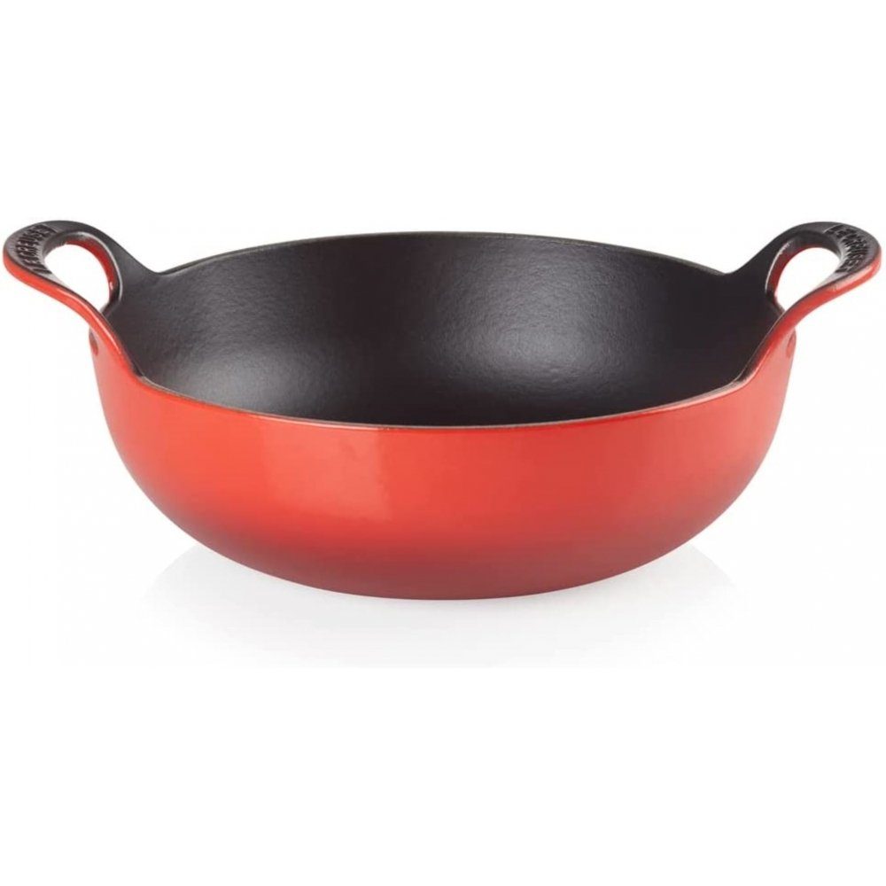 LE CREUSET Kochtopf 20142240600460 BALTI DISH - Runde Kochschüssel - Kochtopf - kirschrot
