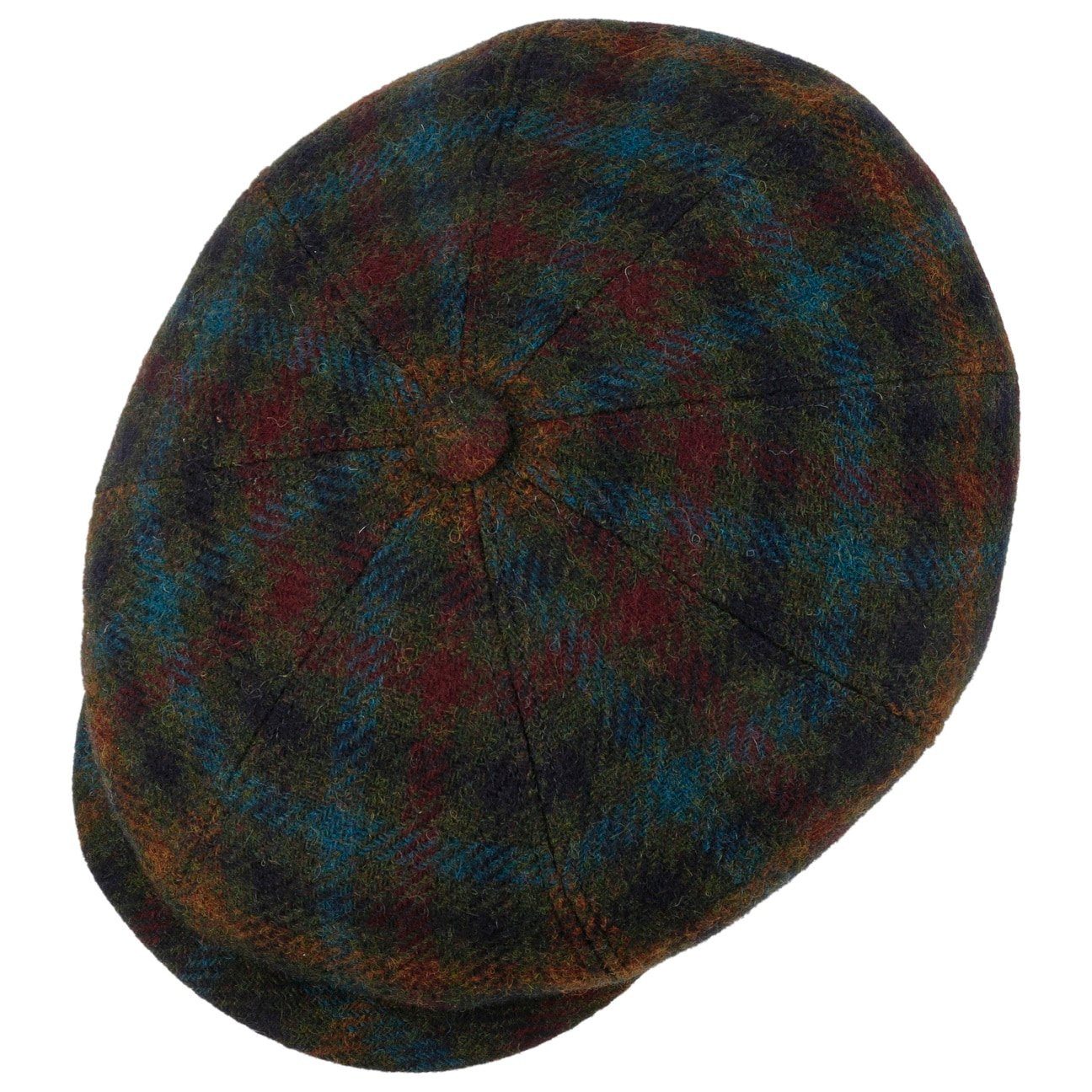 Stetson Flat Cap (1-St) Schirmmütze mit Schirm, Made in the EU