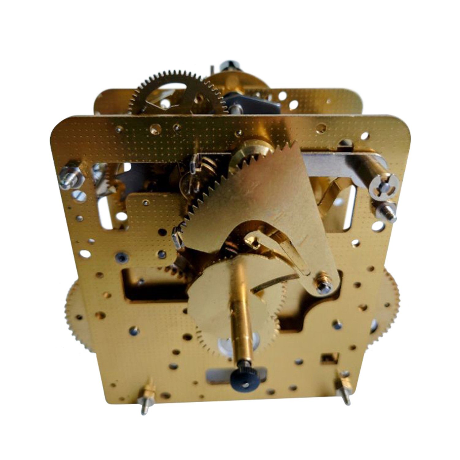 Hermle Wanduhr Heimuhrwerk Hermle 241-080, 8-Tage, Pendel 75cm, Schlag auf Glocke, mit kurzem Hammer