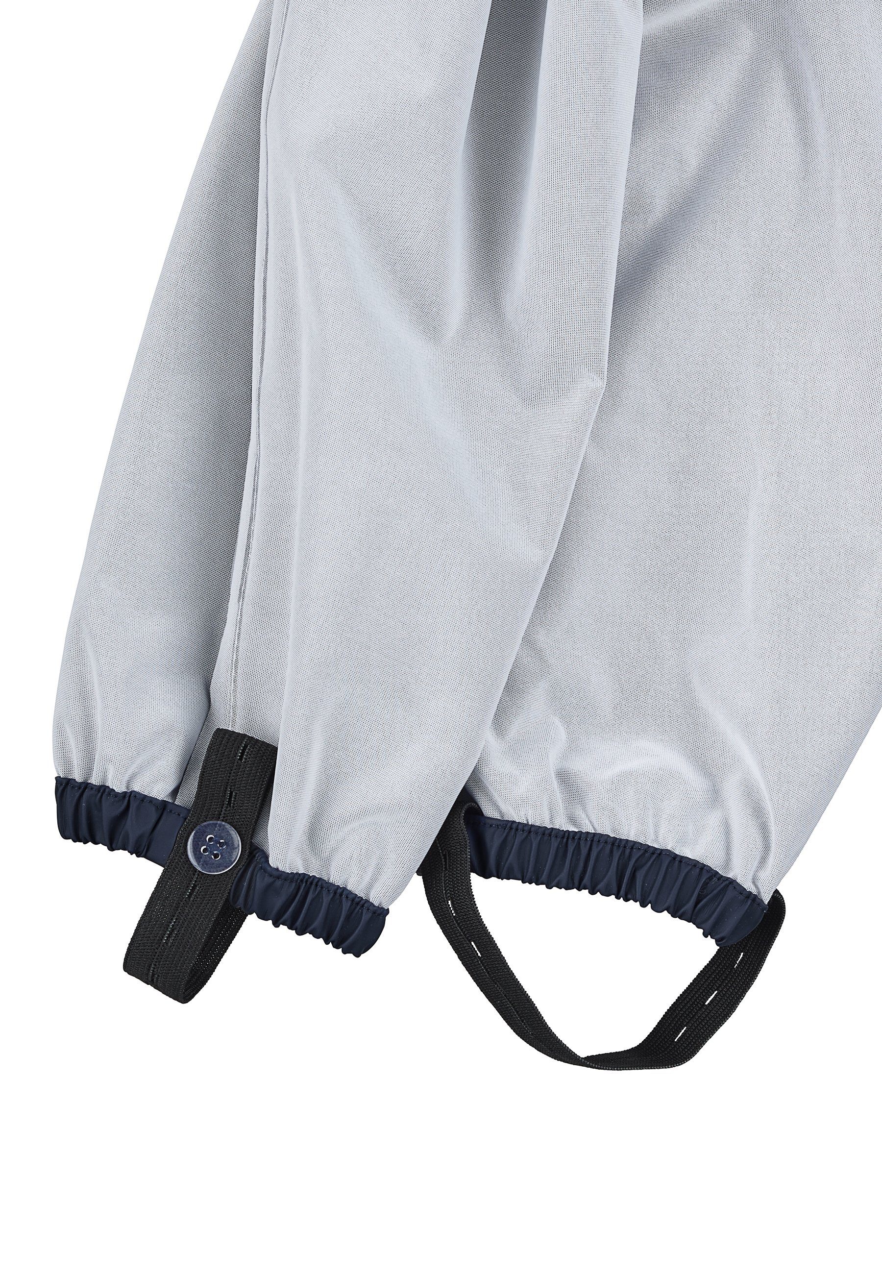 Sterntaler® Regenhose Regenhose ungefüttert uni (1-tlg., Regenträgerhose mit Druckknöpfen, Regenhose mit süßen Motiven) Kinder Hosenträger mit Reflektoren, Matschhosenträger verstellbar