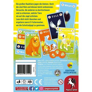 Pegasus Spiele Spiel, Familienspiel Schnitzeljagd, Kartenspiel, für 2-5 Spieler, ab 8 Jahren..., Familienspiel