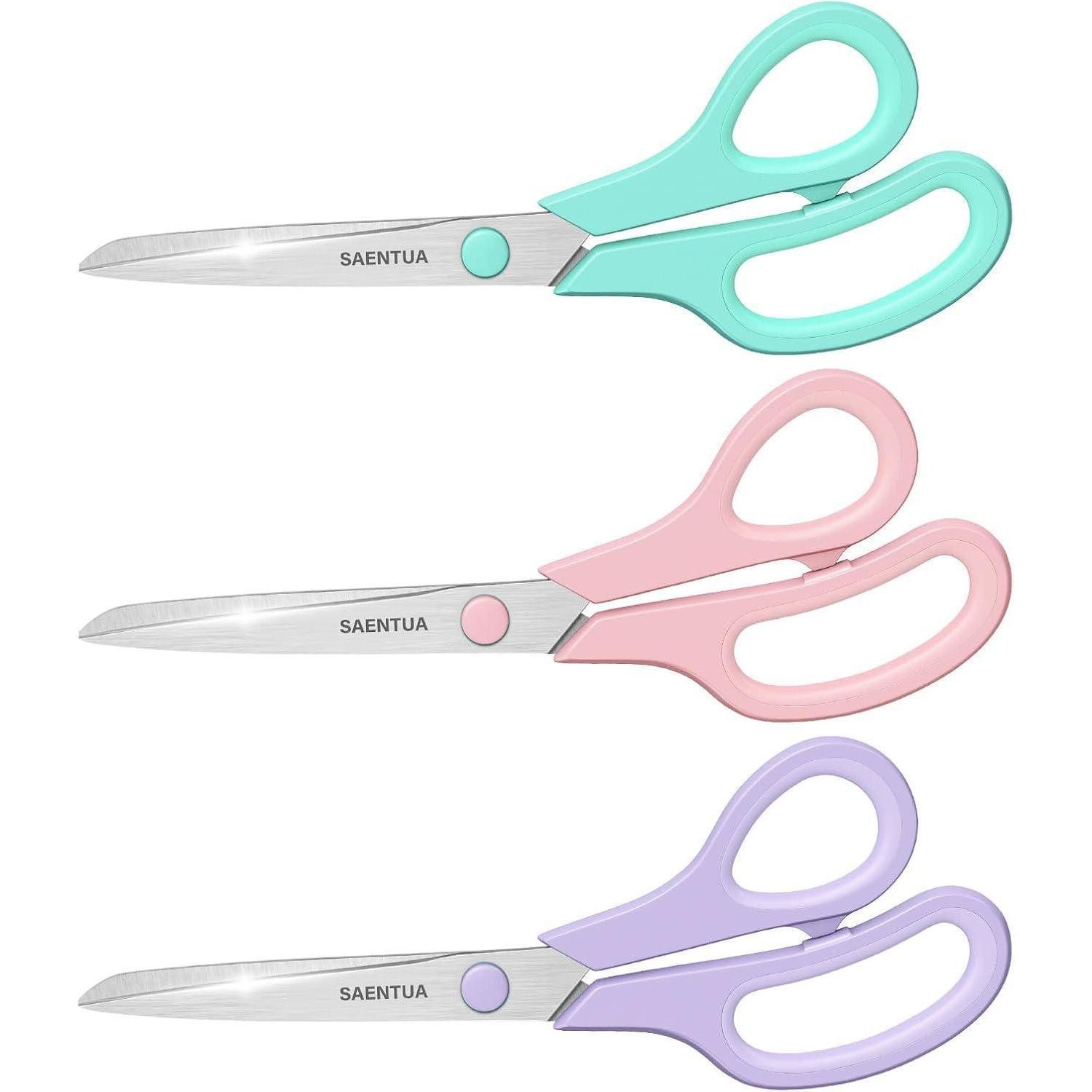 LuxusKollektion Scheren-Set Edelstahl Scheren Set 3 Stück 21cm ultrascharfe