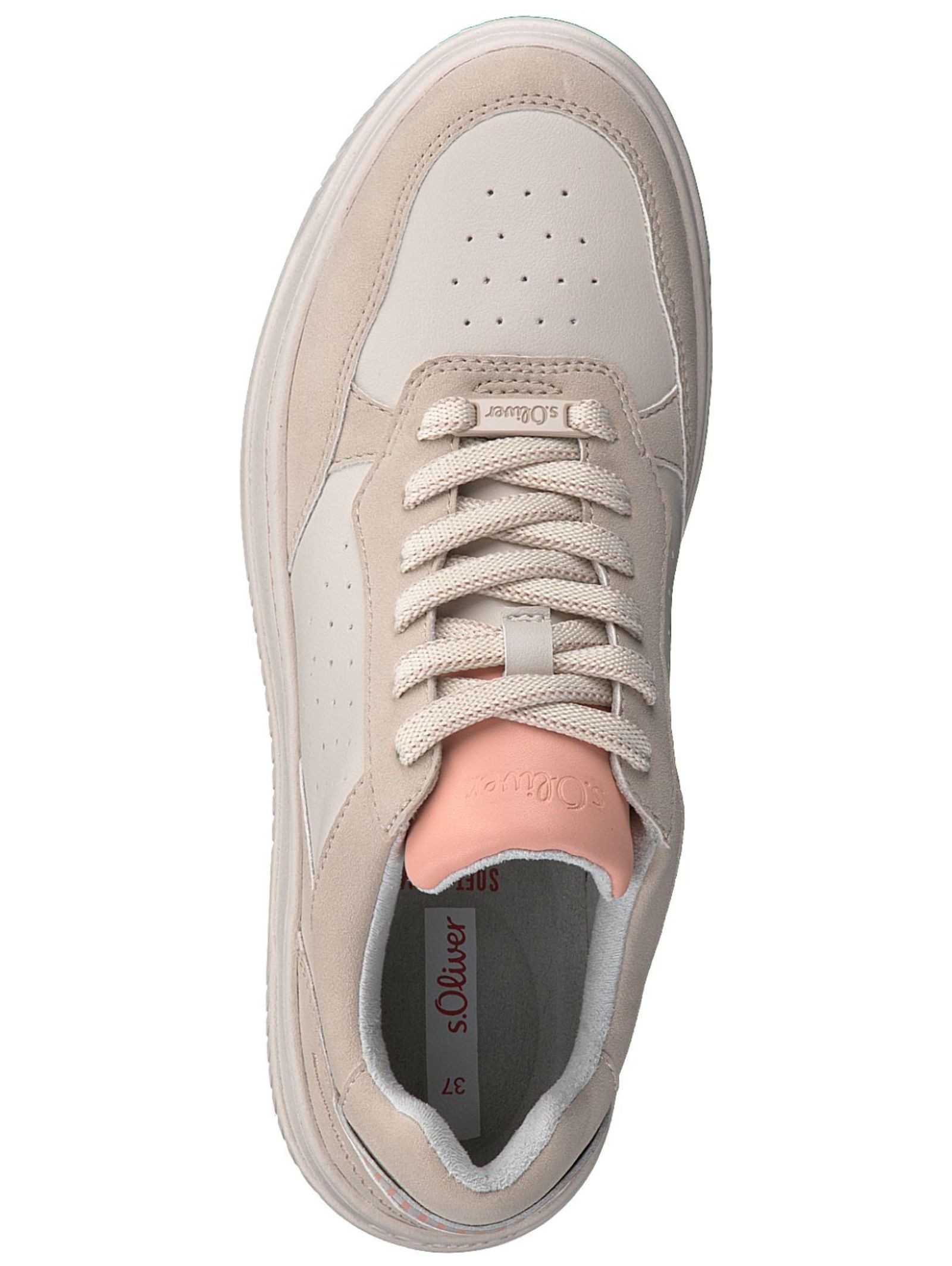 s.Oliver Sneaker Lederimitat . Sneaker (1-tlg)